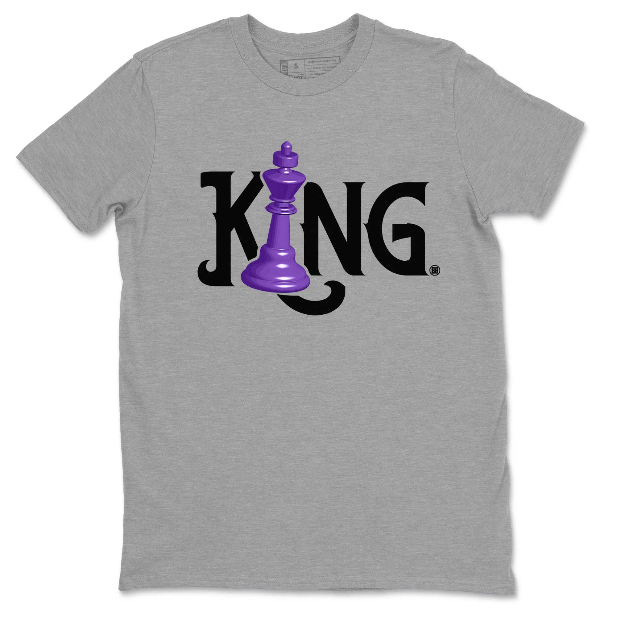 Chess King Sneaker Tees - Dunk Low Court Purple
