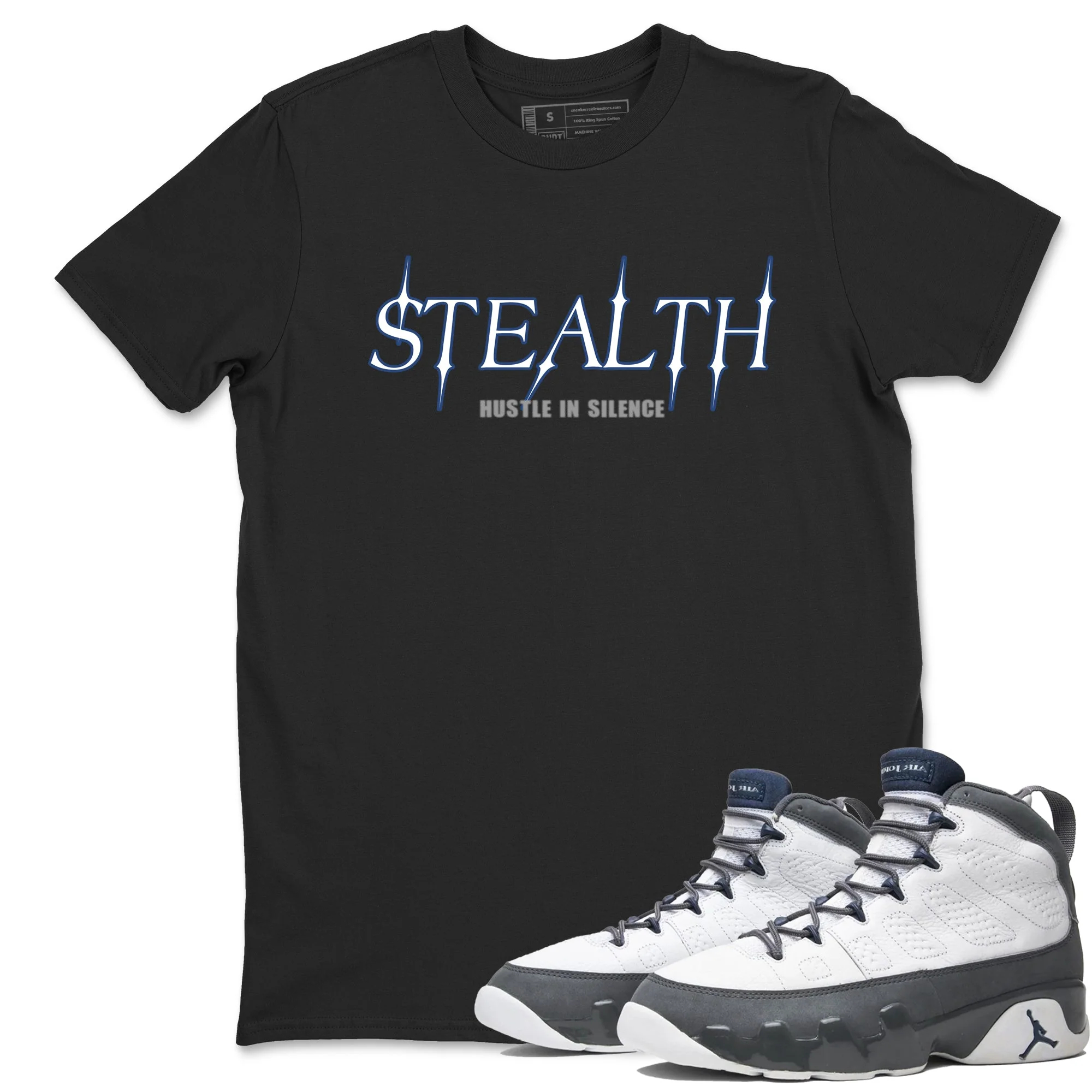 Stealth Sneaker Tees - Air Jordan 9 Flint Grey