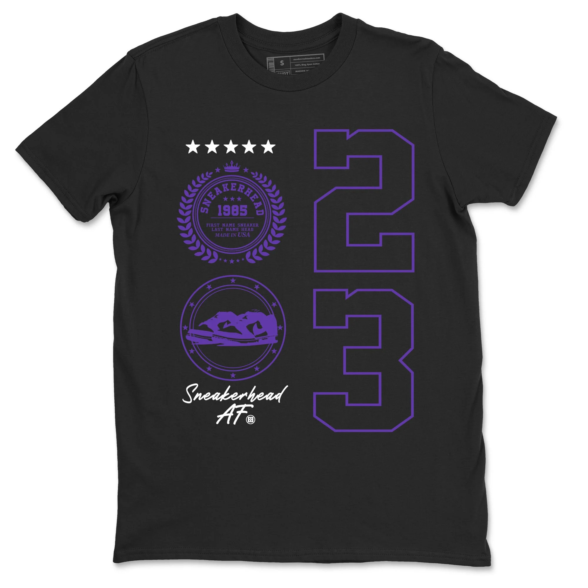 Sneaker Emblem Sneaker Tees - Dunk Low Court Purple