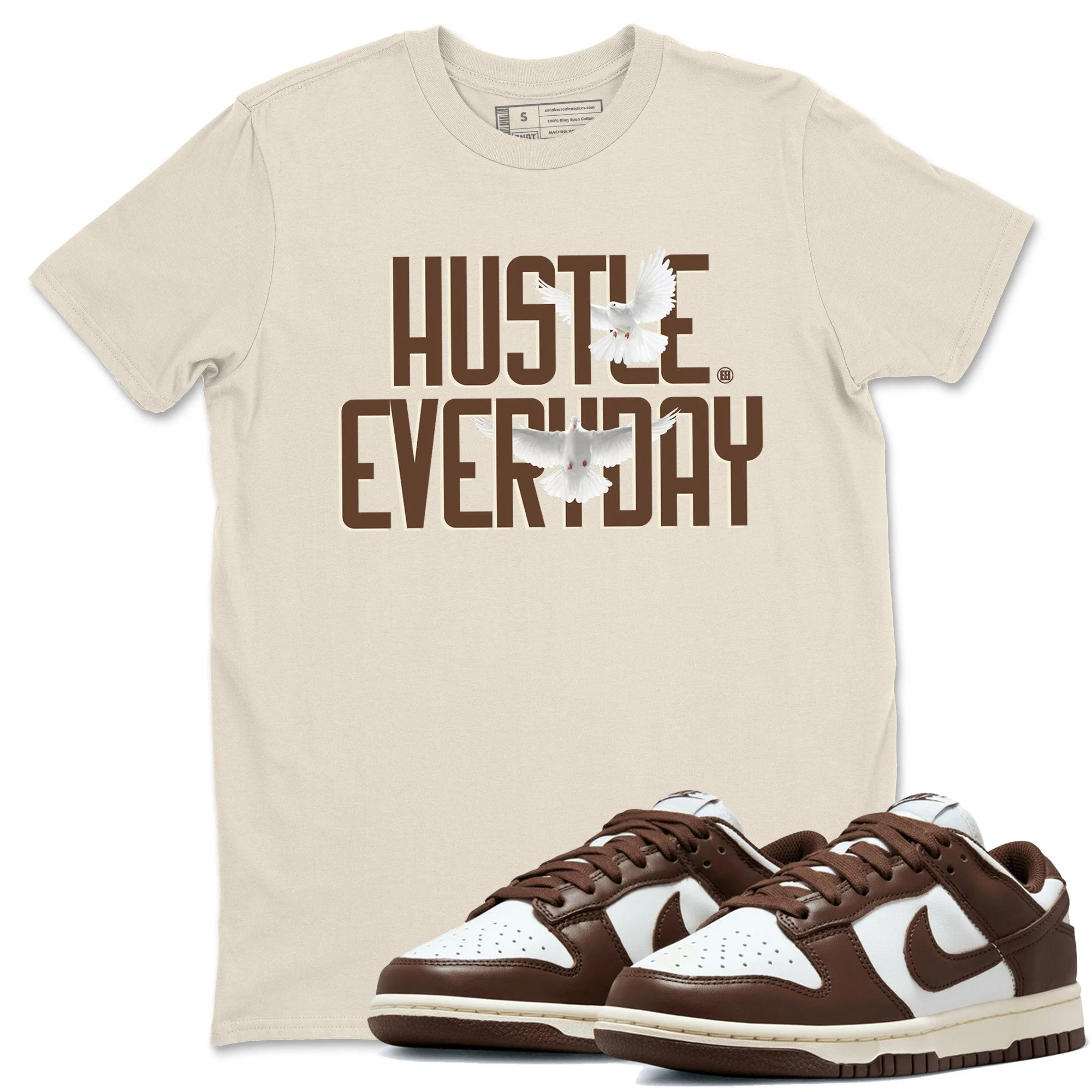 Daily Hustle Sneaker Tee - Dunk Cacao Wow
