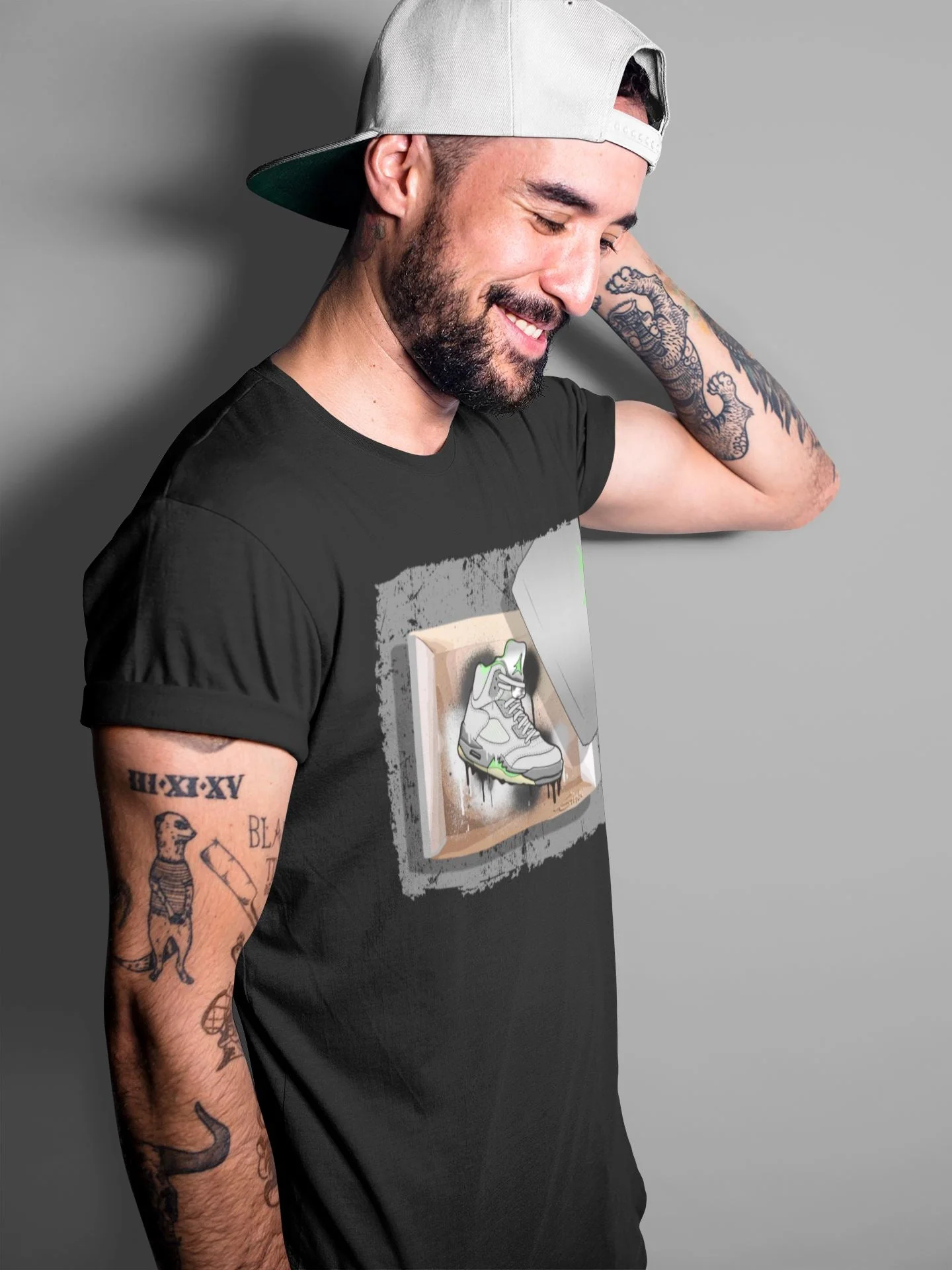 New Kicks Unisex Tops - Air Jordan 5 Green Bean