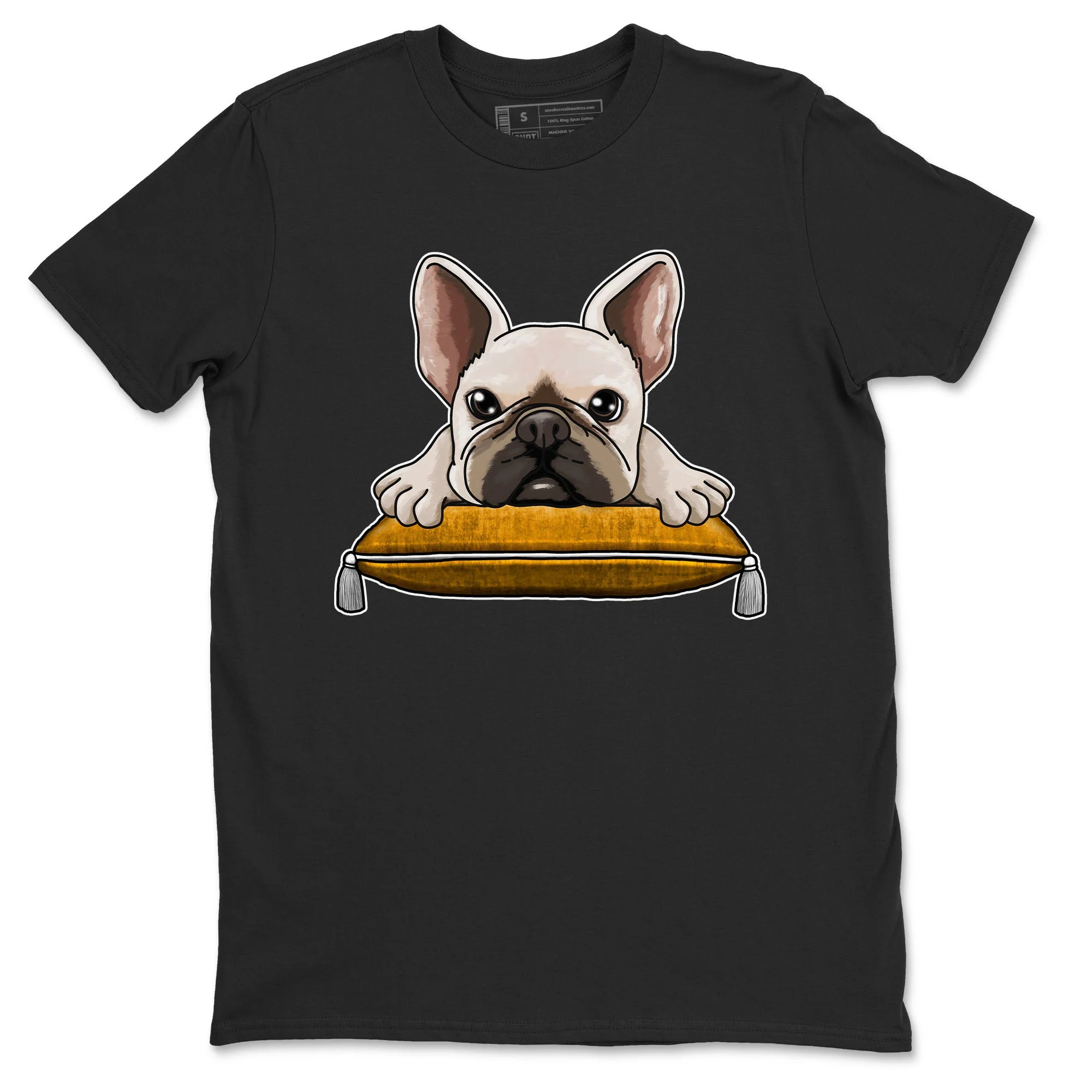French Bulldog Sneaker Tees - Dunk Dark Curry