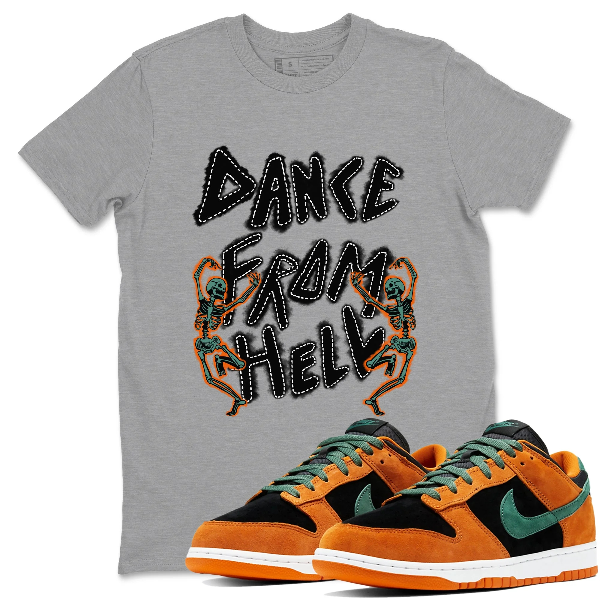 Dance From Hell Sneaker Tees - Dunk Ceramic