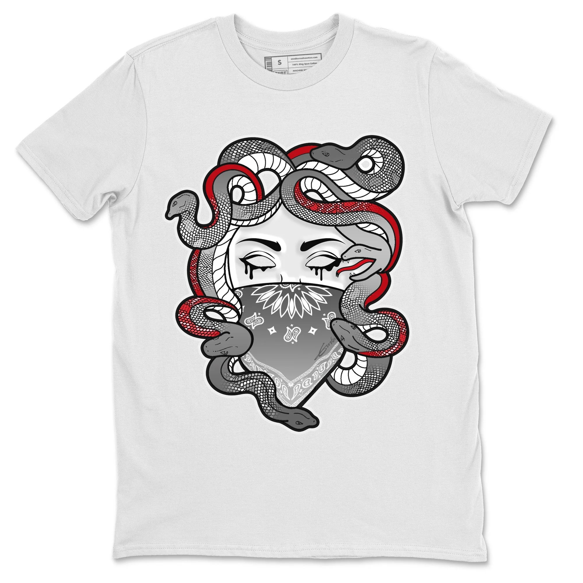 Medusa Unisex Tops - Air Jordan 9 Fire Red