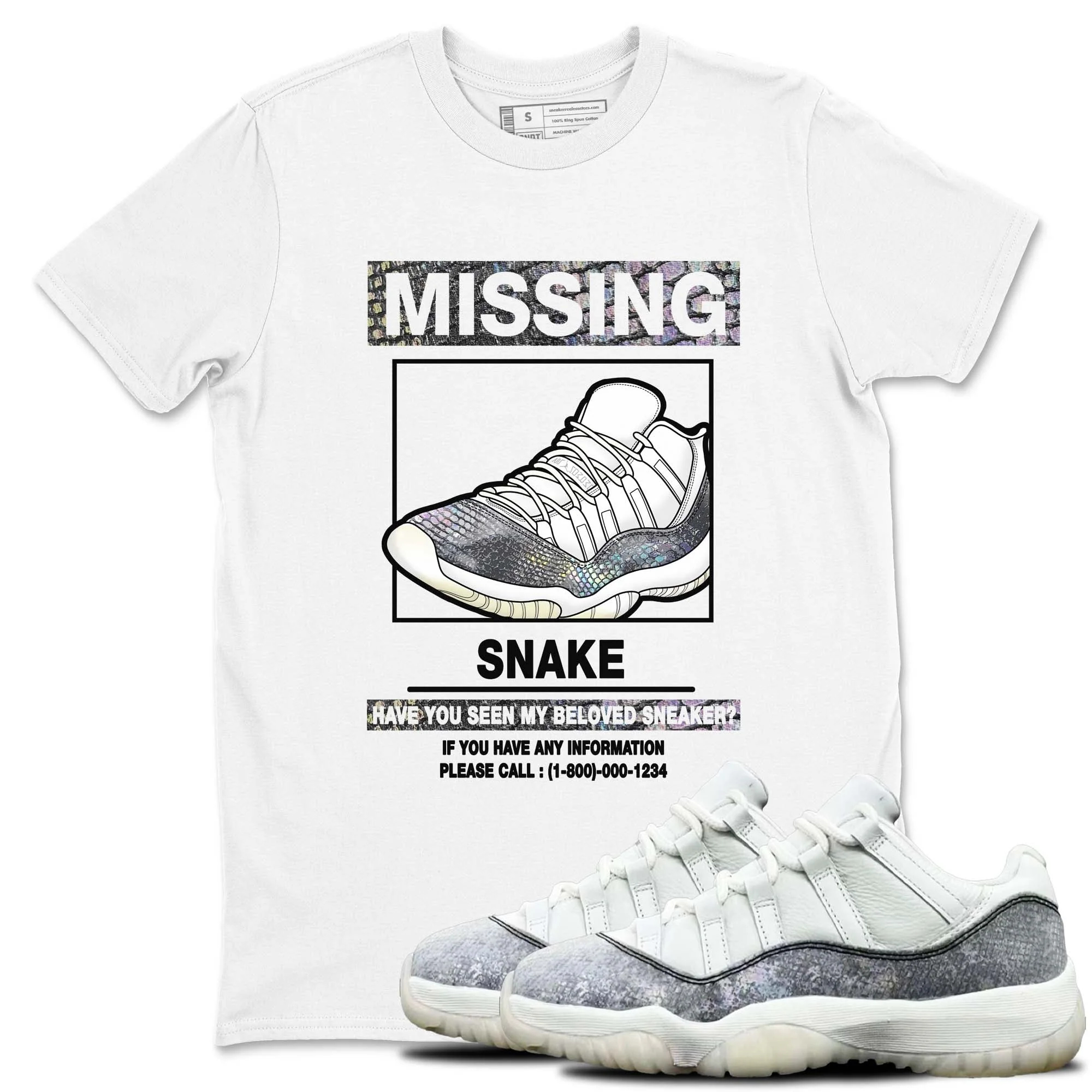 Missing Sneaker Sneaker Tees - Air Jordan 11 Year Of The Snake
