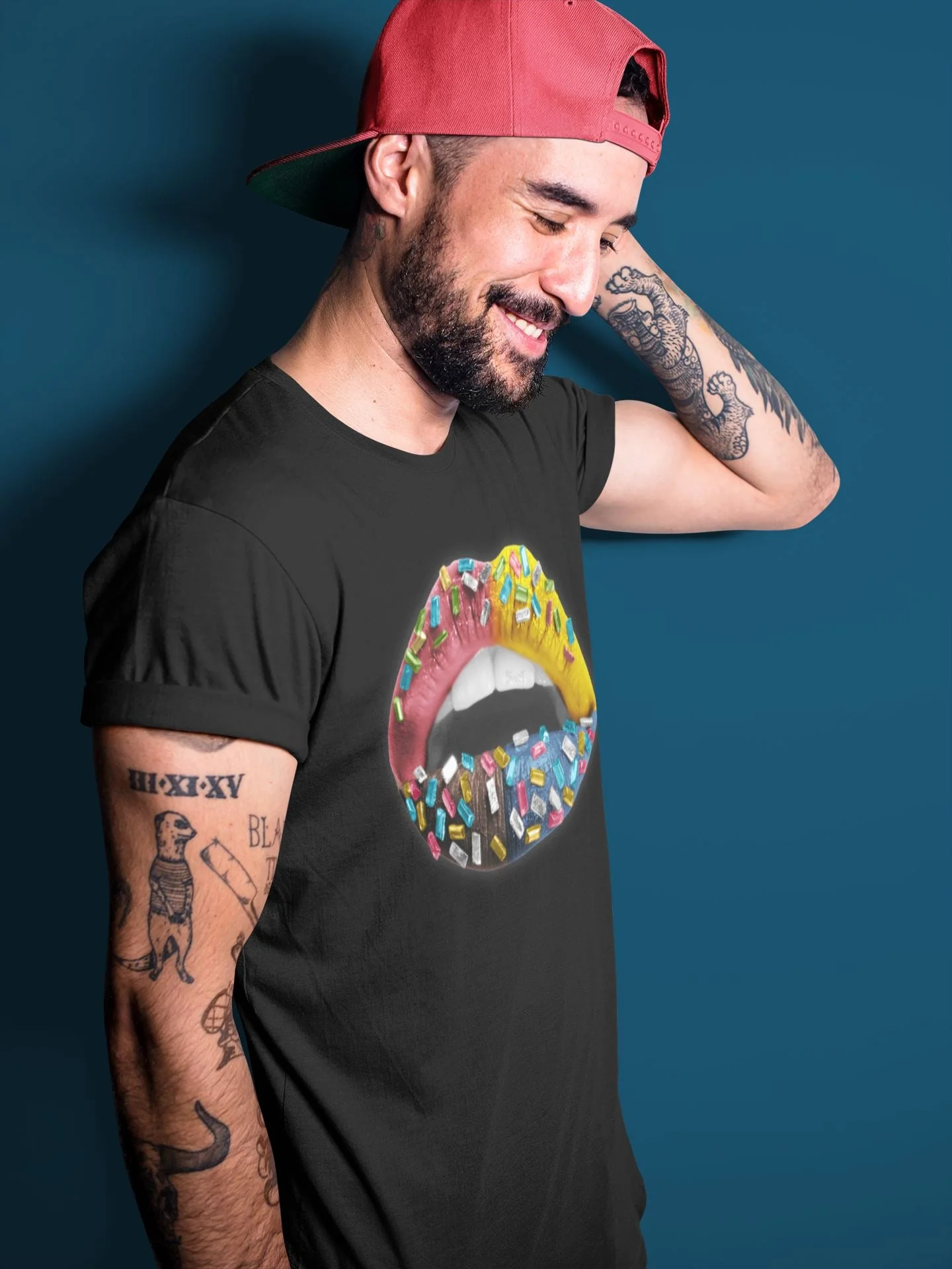 Lips Jewel Unisex Tops - Air Jordan 1 Bio Hack