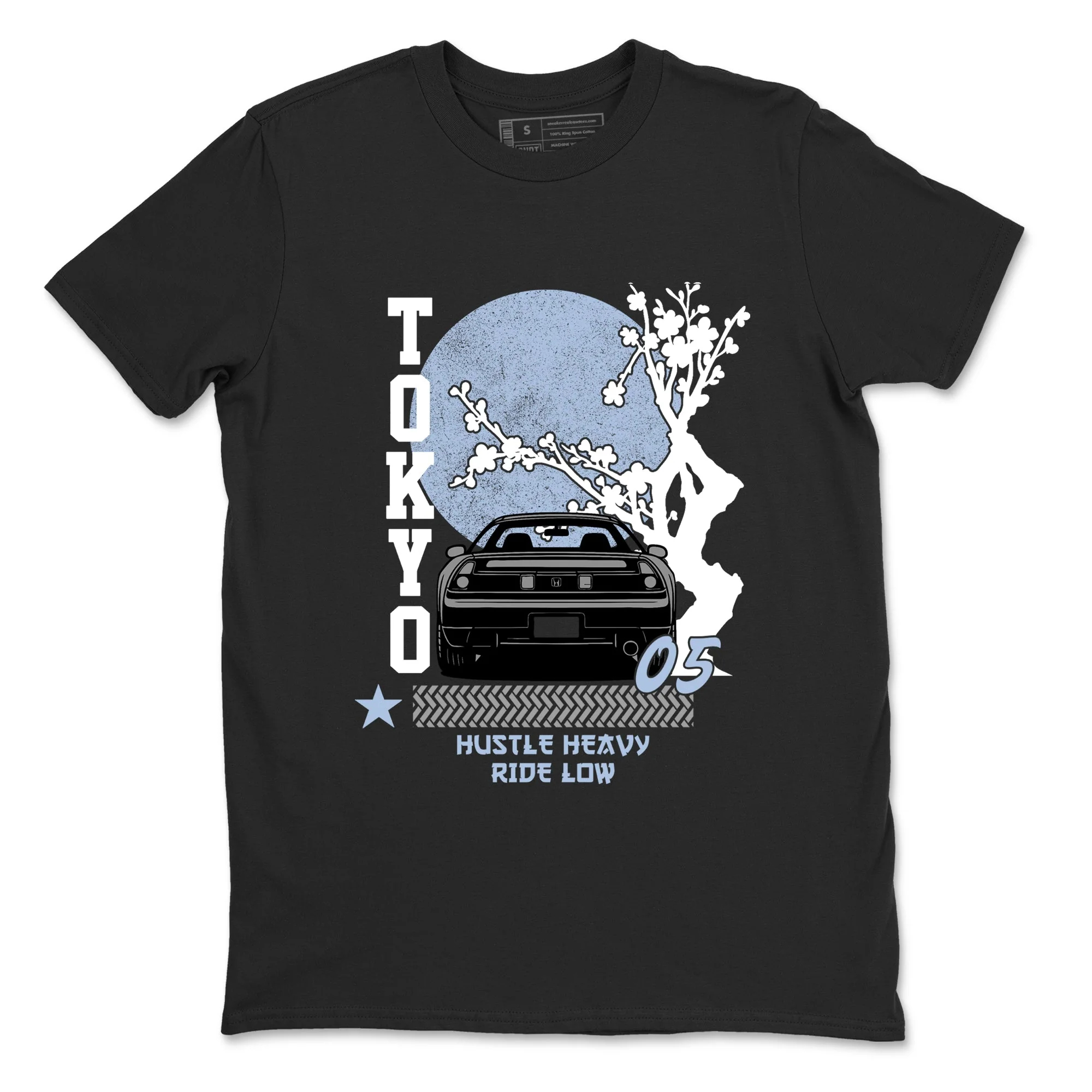 Tokyo Drift Sneaker Tees - Air Jordan 5 Wolf Grey