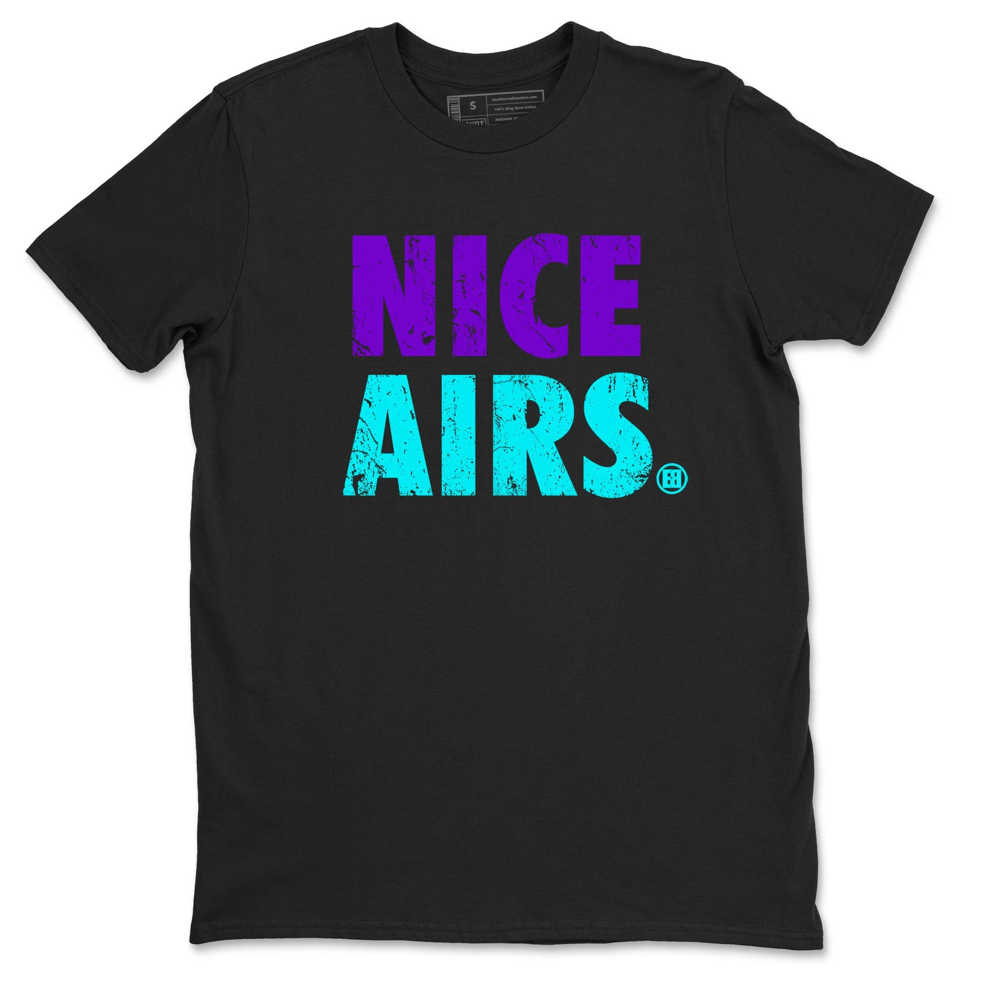Nice Airs Sneaker Tee - Air Jordan 6 Aqua