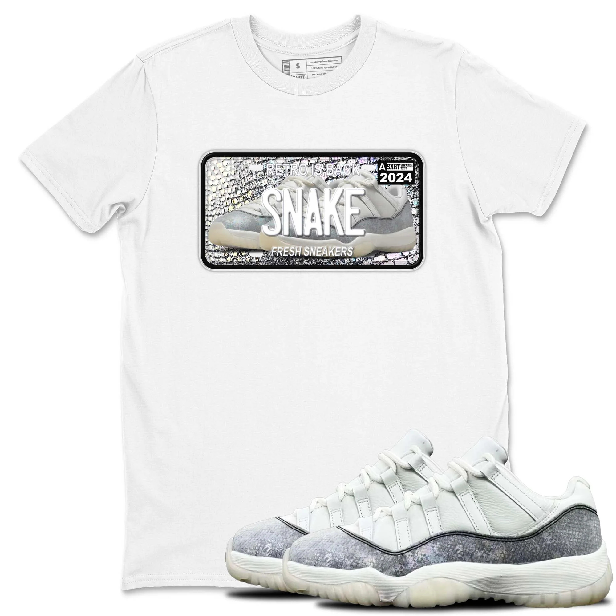 Sneaker Plate Sneaker Tees - Air Jordan 11 Year Of The Snake