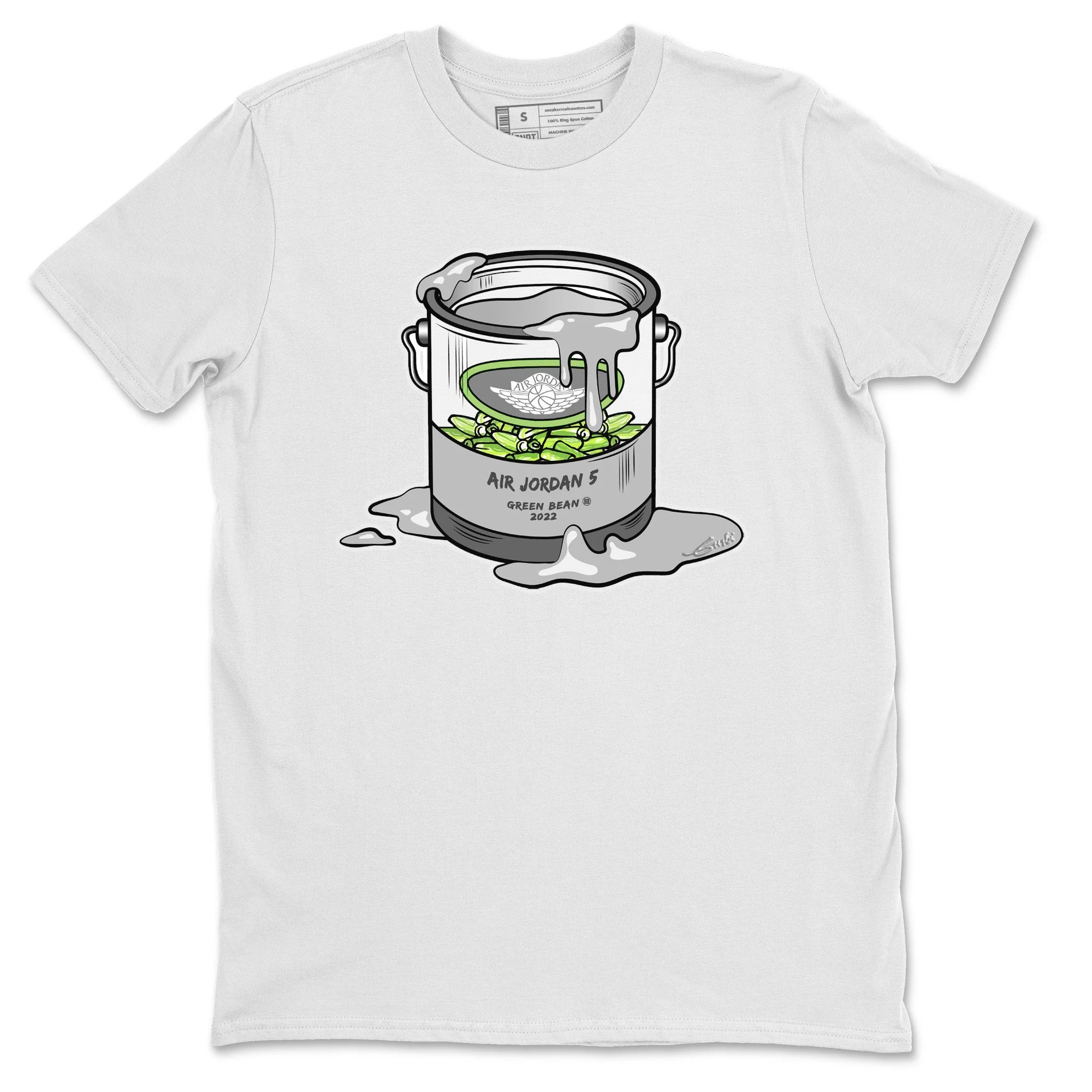 Bucket Unisex Tops - Air Jordan 5 Green Bean