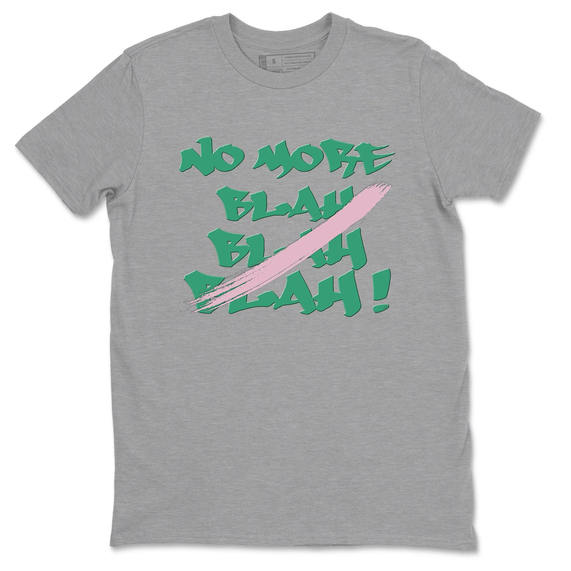 No More Blah Sneaker Tees - Dunk Medium Soft Pink Malachite