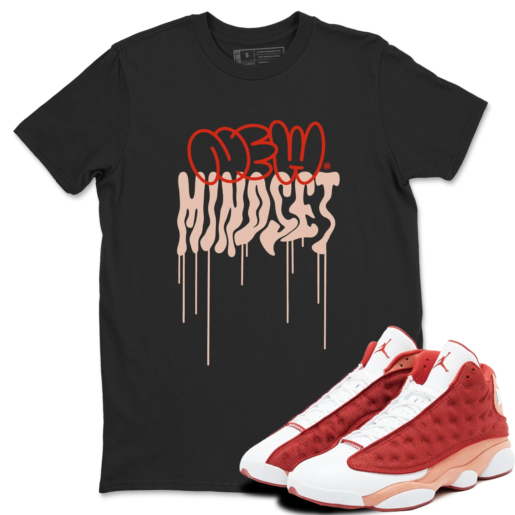 New Mindset Sneaker Tees - Air Jordan 13 Dune Red