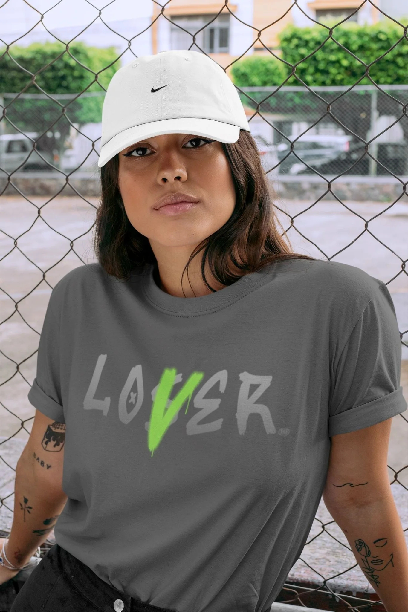 Loser Lover Unisex Tops - Air Jordan 5 Green Bean