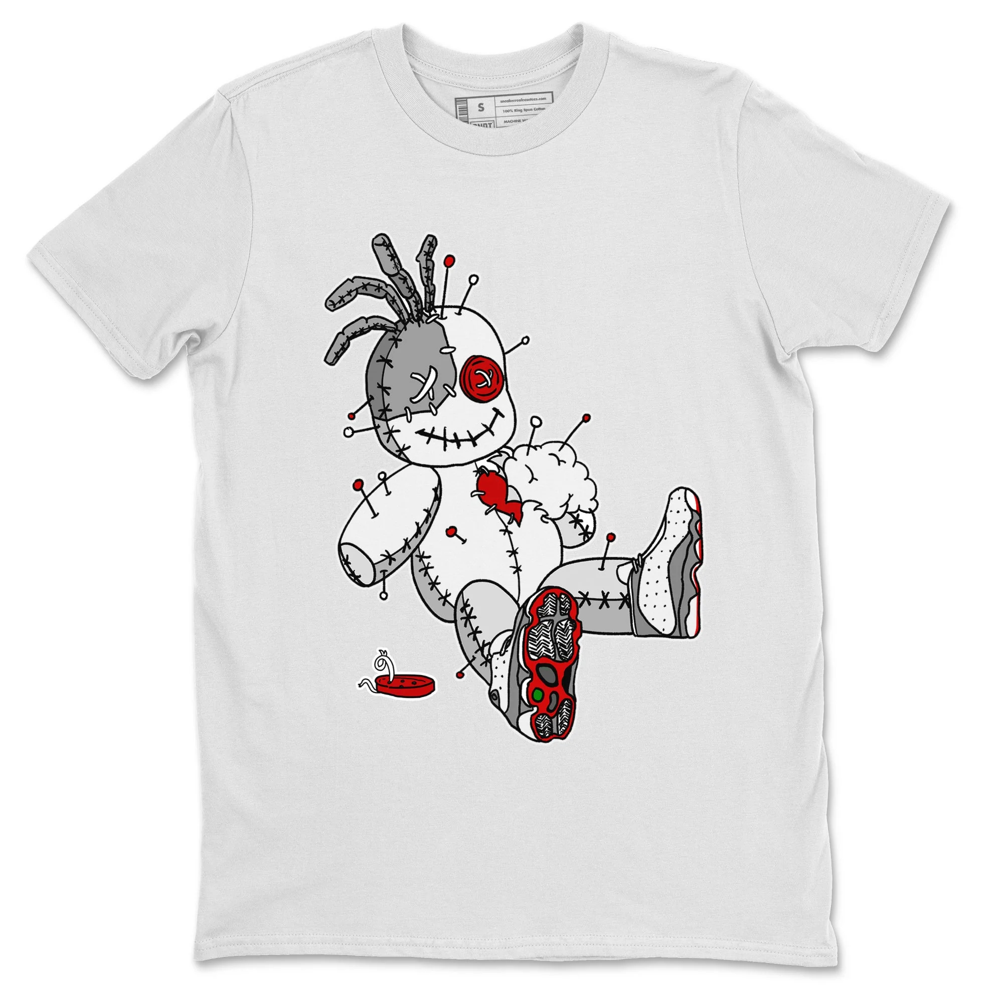 Voodoo Doll Unisex Tops - Air Jordan 13 Wolf Grey