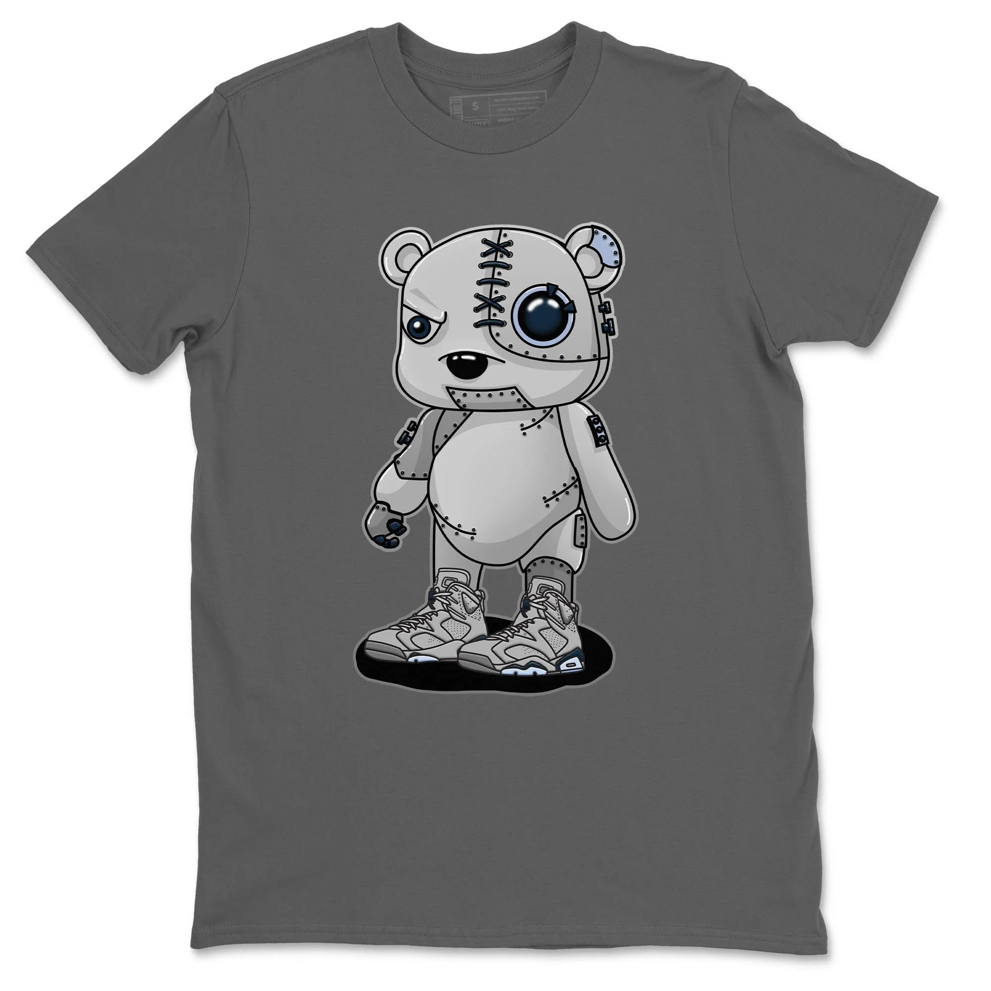 Cyborg Bear Unisex Tops - Air Jordan 6 Georgetown