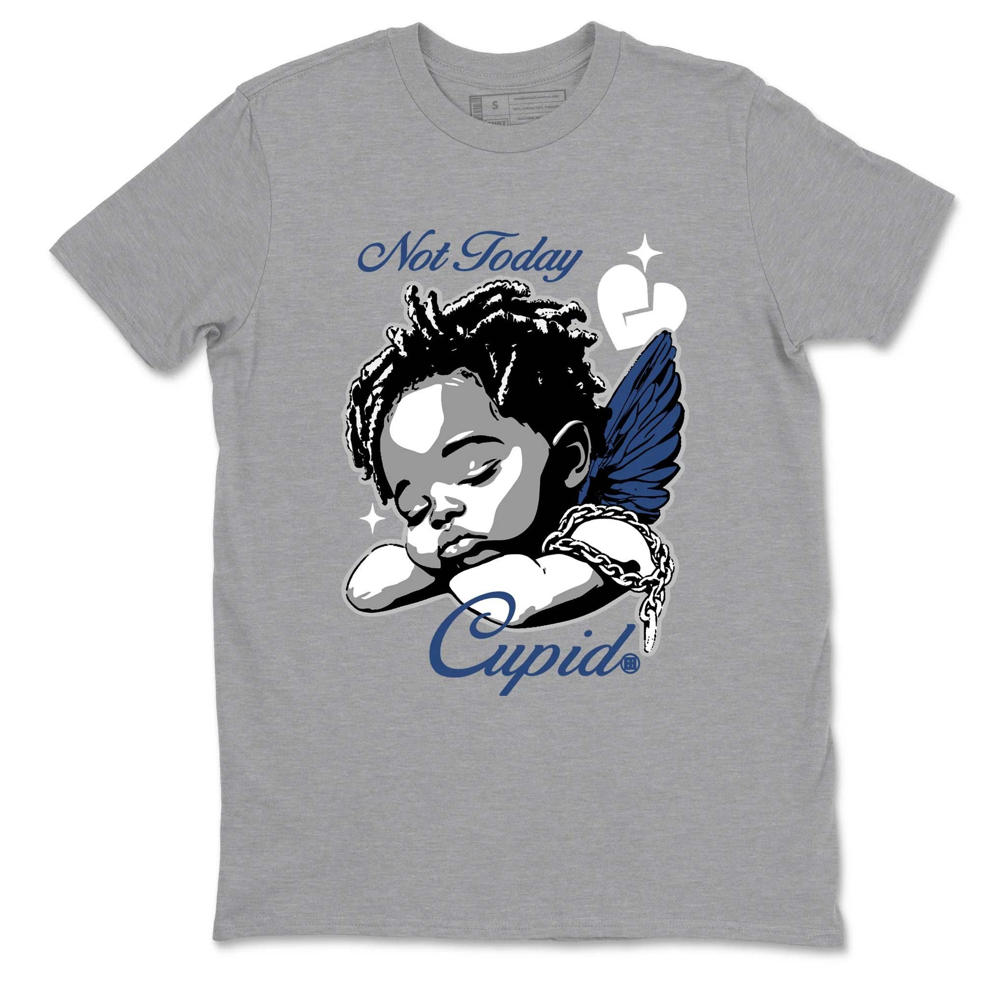 Not Today Cupid Sneaker Tees - Air Jordan 9 Flint Grey