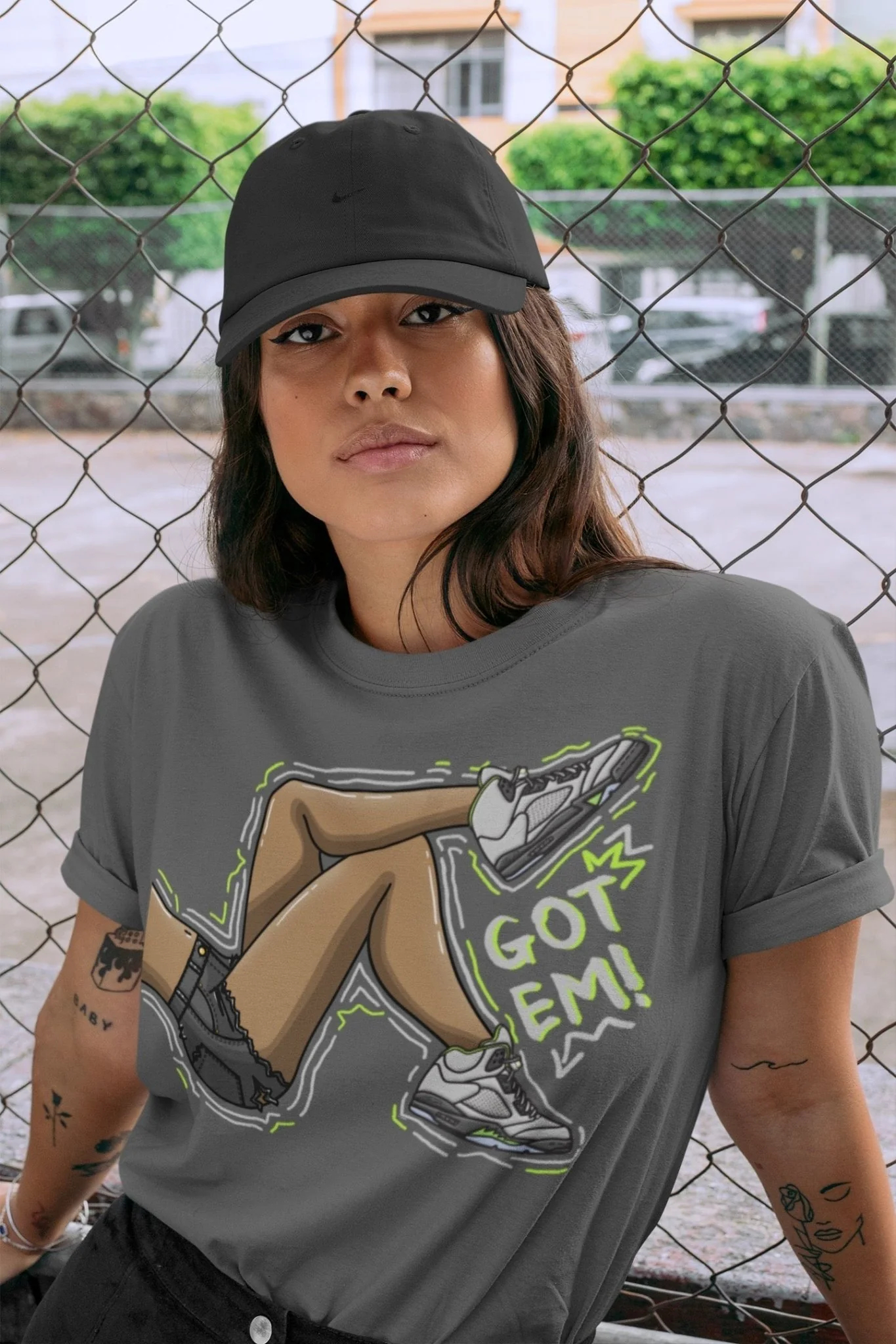 Got Em Legs Unisex Tops - Air Jordan 5 Green Bean