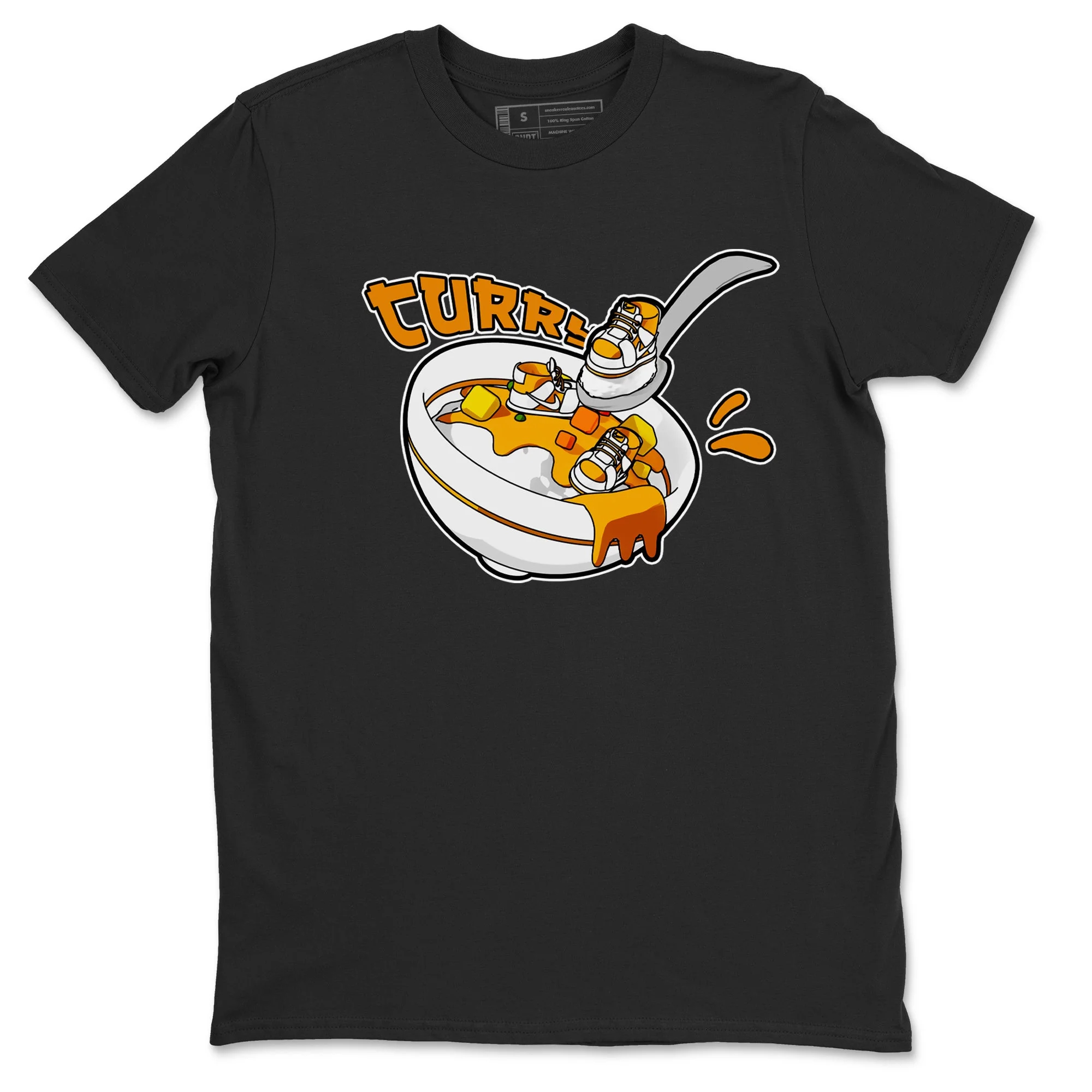 Eat Curry Sneaker Tees - Dunk Dark Curry