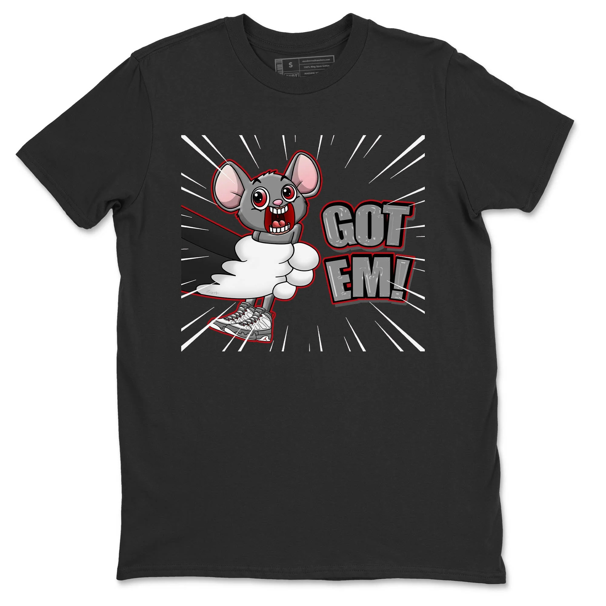 T&J Got Em Unisex Tops - Air Jordan 9 Fire Red