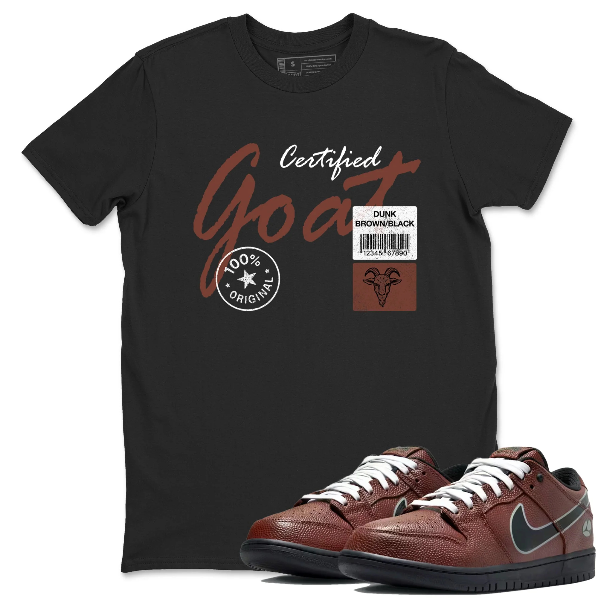 Certified Goat Sneaker Tees - Dunk Low Football