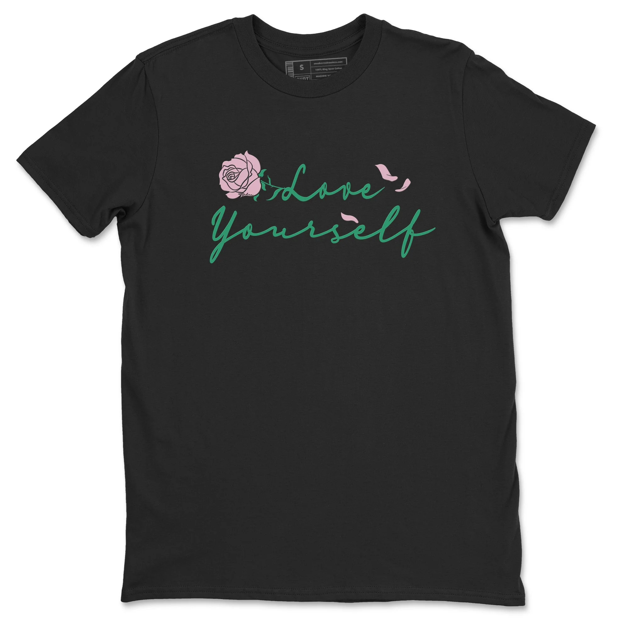 Love Yourself Sneaker Tees - Dunk Medium Soft Pink Malachite