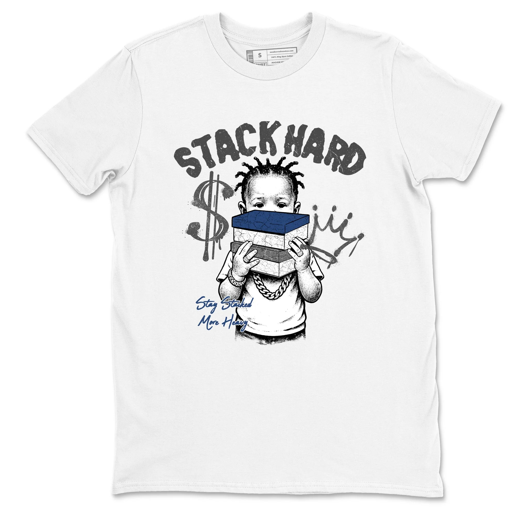 Stack Hard Sneaker Tees - Air Jordan 9 Flint Grey