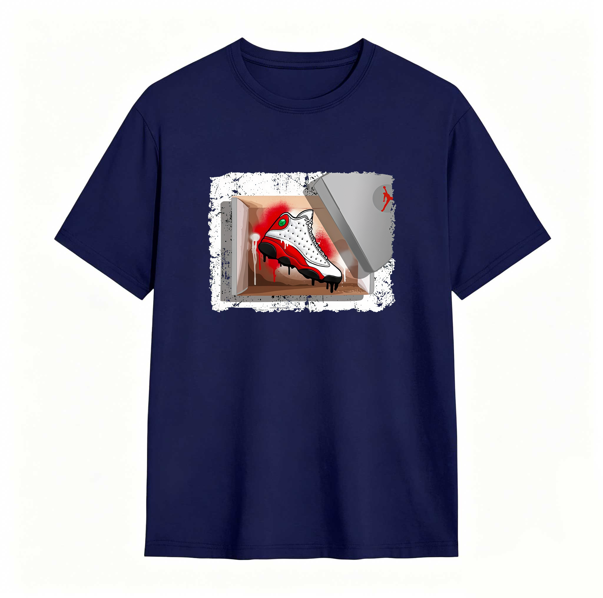 New Kicks Sneaker Tees - Match Air Jordan 13 University Red