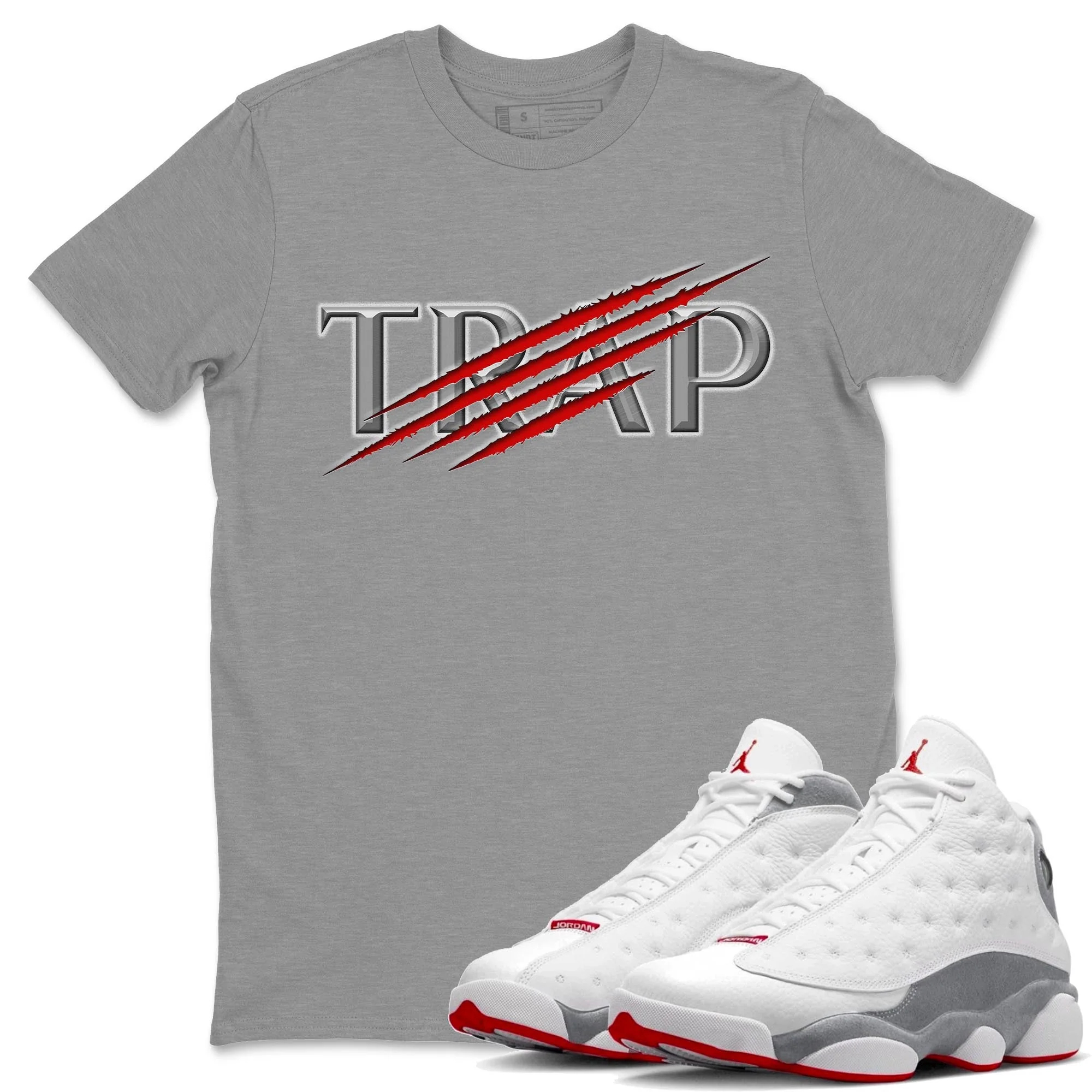 Trap Unisex Tops - Air Jordan 13 Wolf Grey