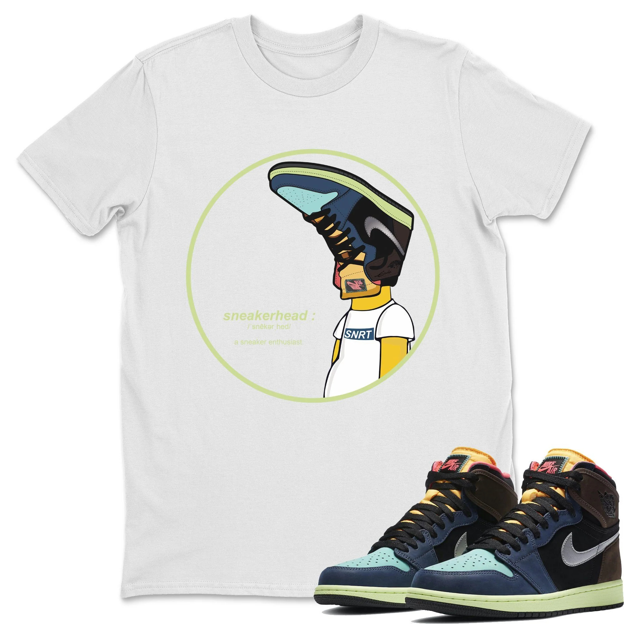 Sneakerhead Unisex Tops - Air Jordan 1 Bio Hack