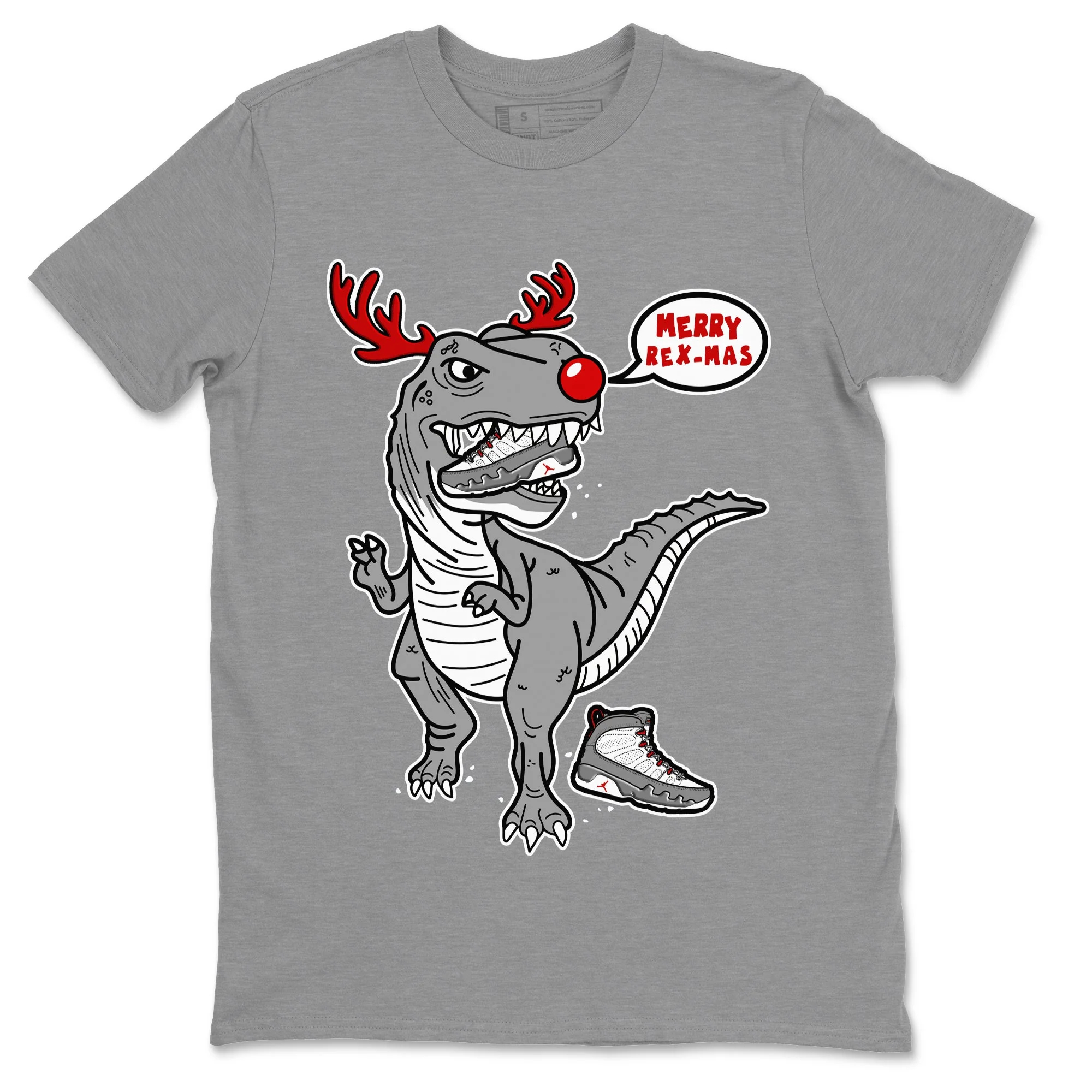 Hungry Dino Unisex Tops - Air Jordan 9 Fire Red