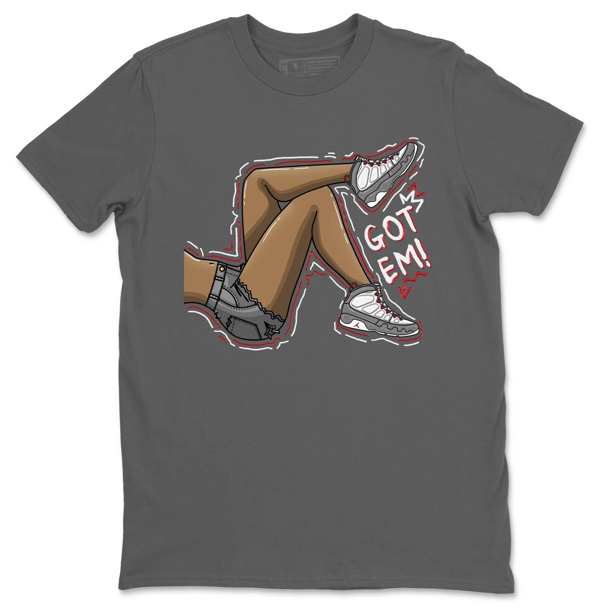 Got Em Legs Unisex Tops - Air Jordan 9 Fire Red