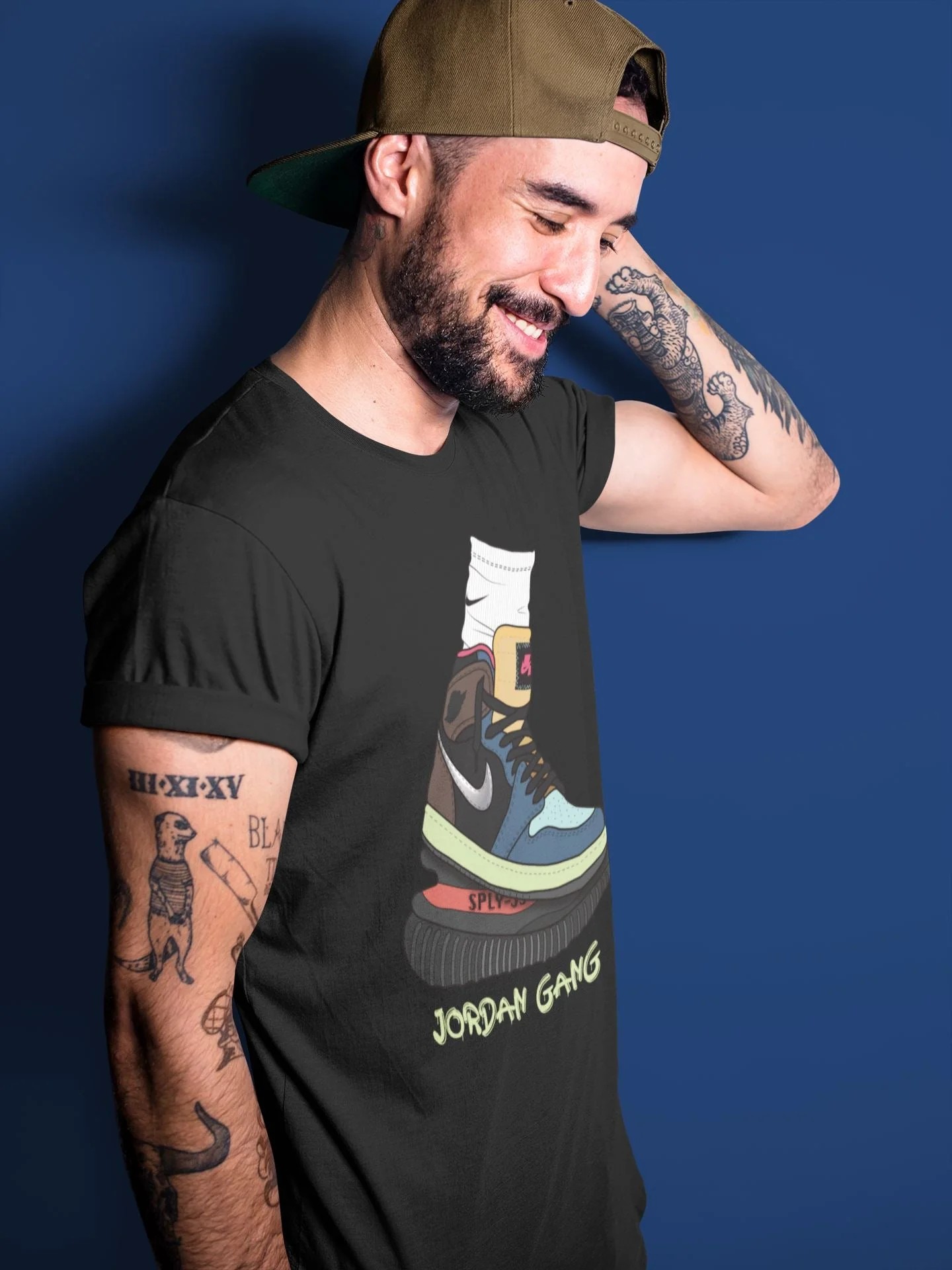 Air Jordan Gang Unisex Tops - Air Jordan 1 Bio Hack