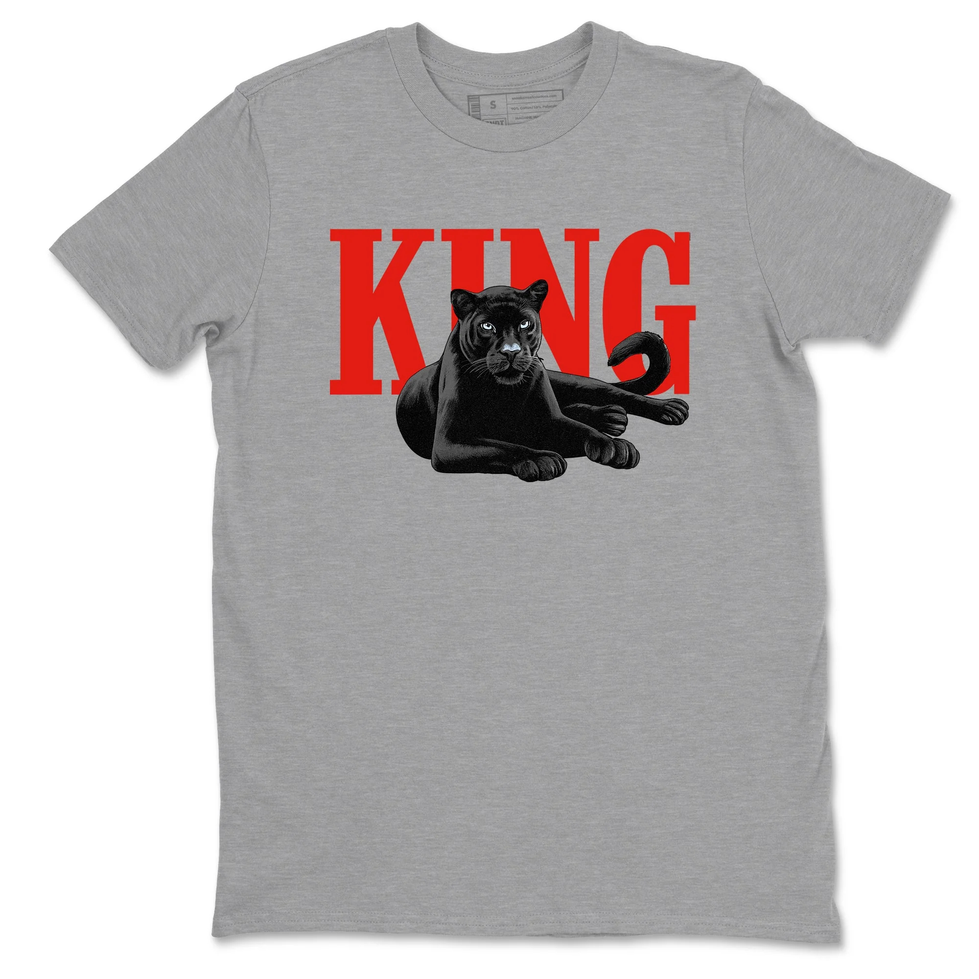 King Black Cat Sneaker Tees - Air Jordan 6 Reverse Infrared