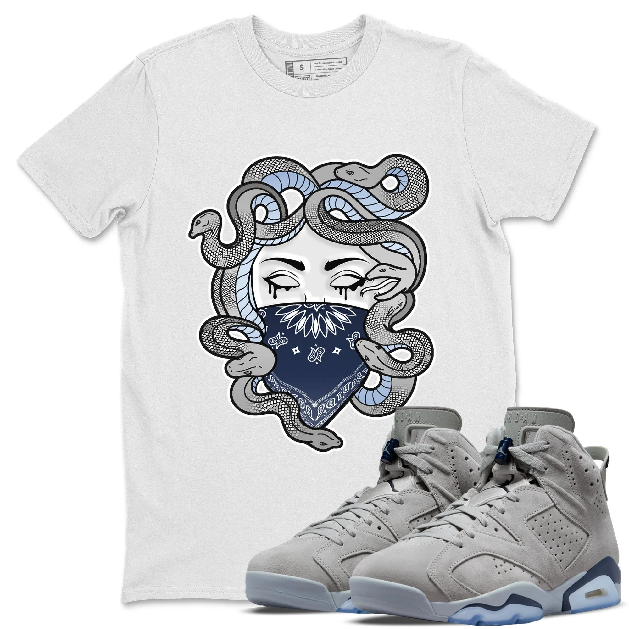 Medusa Unisex Tops - Air Jordan 6 Georgetown