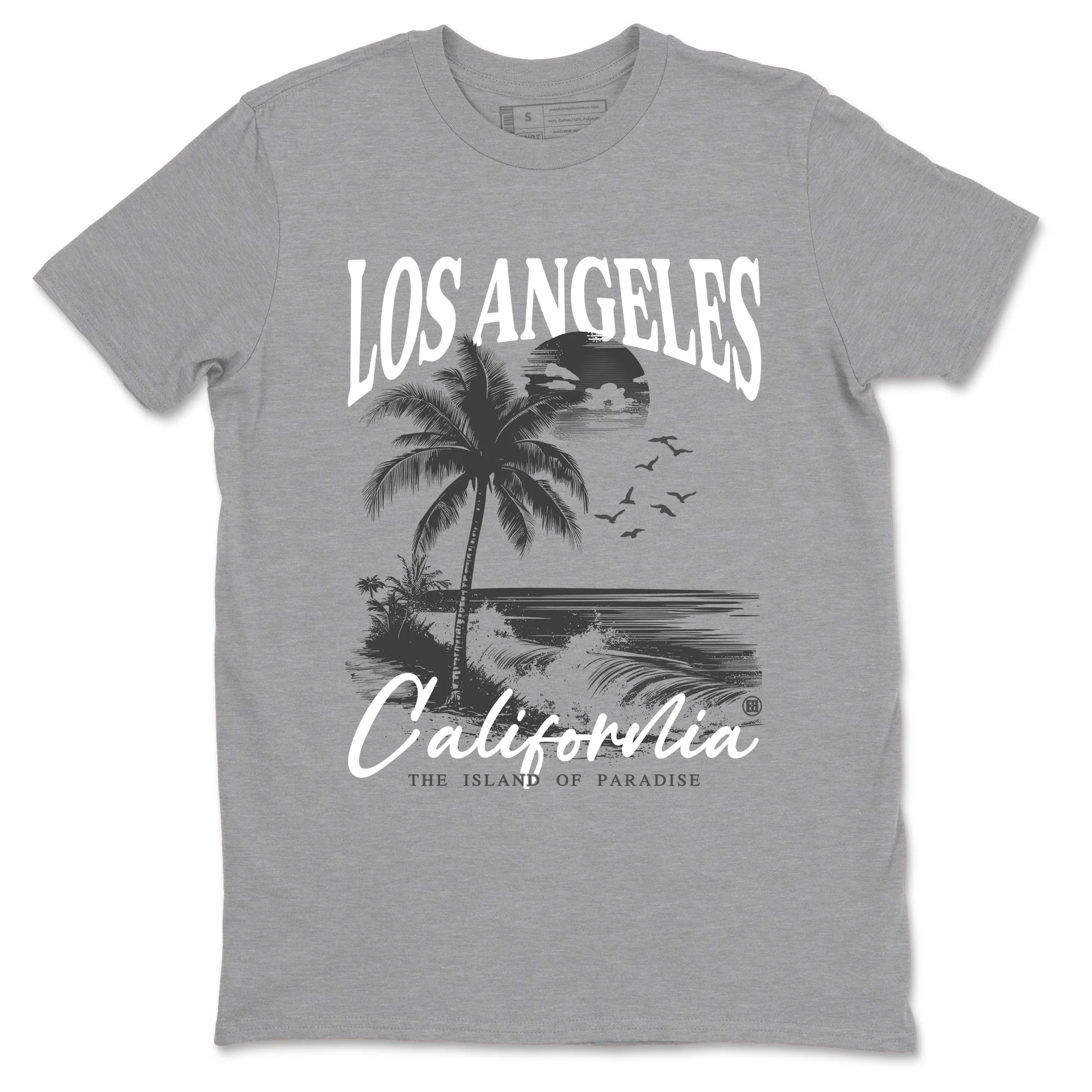 Los Angeles California Sneaker Tees - Air Jordan 9 Cool Grey