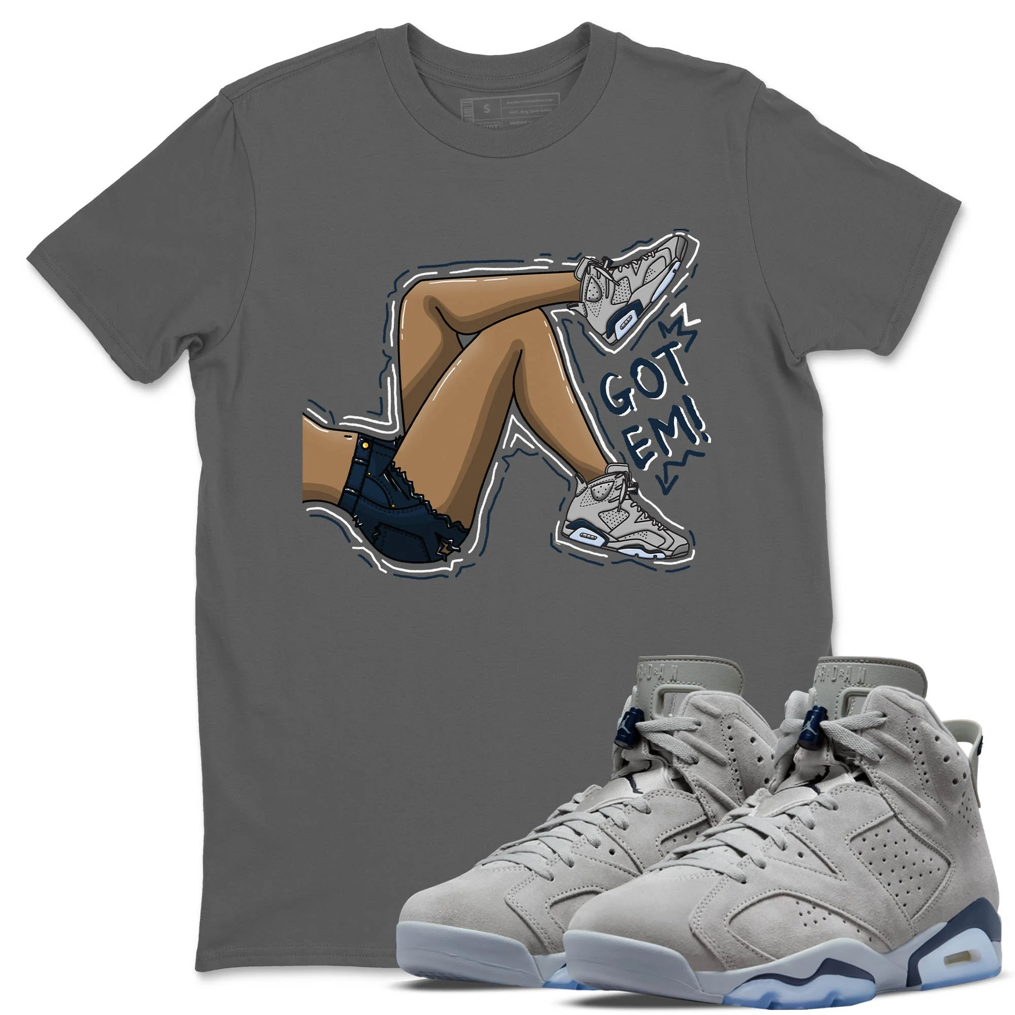 Got Em Legs Unisex Tops - Air Jordan 6 Georgetown