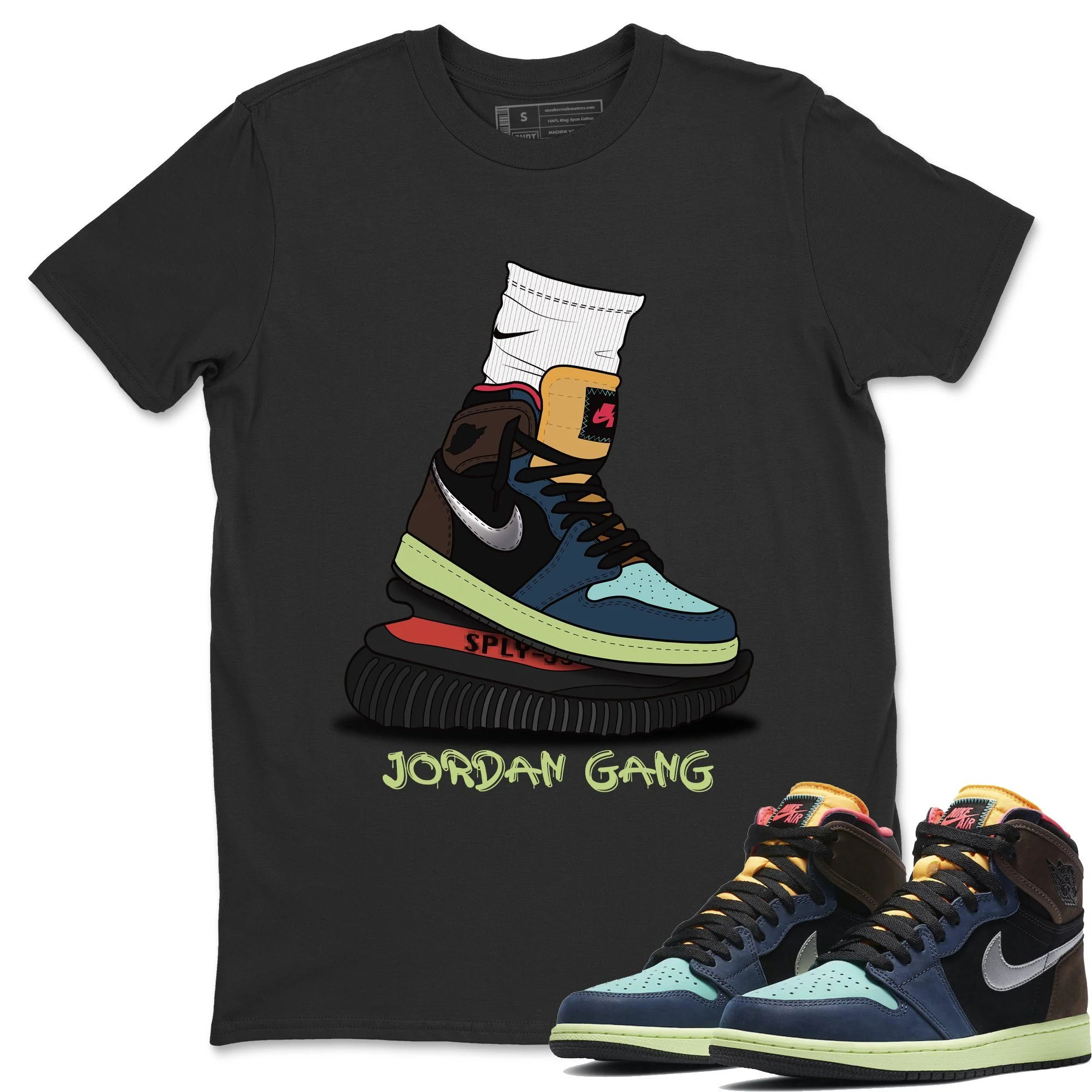 Air Jordan Gang Unisex Tops - Air Jordan 1 Bio Hack