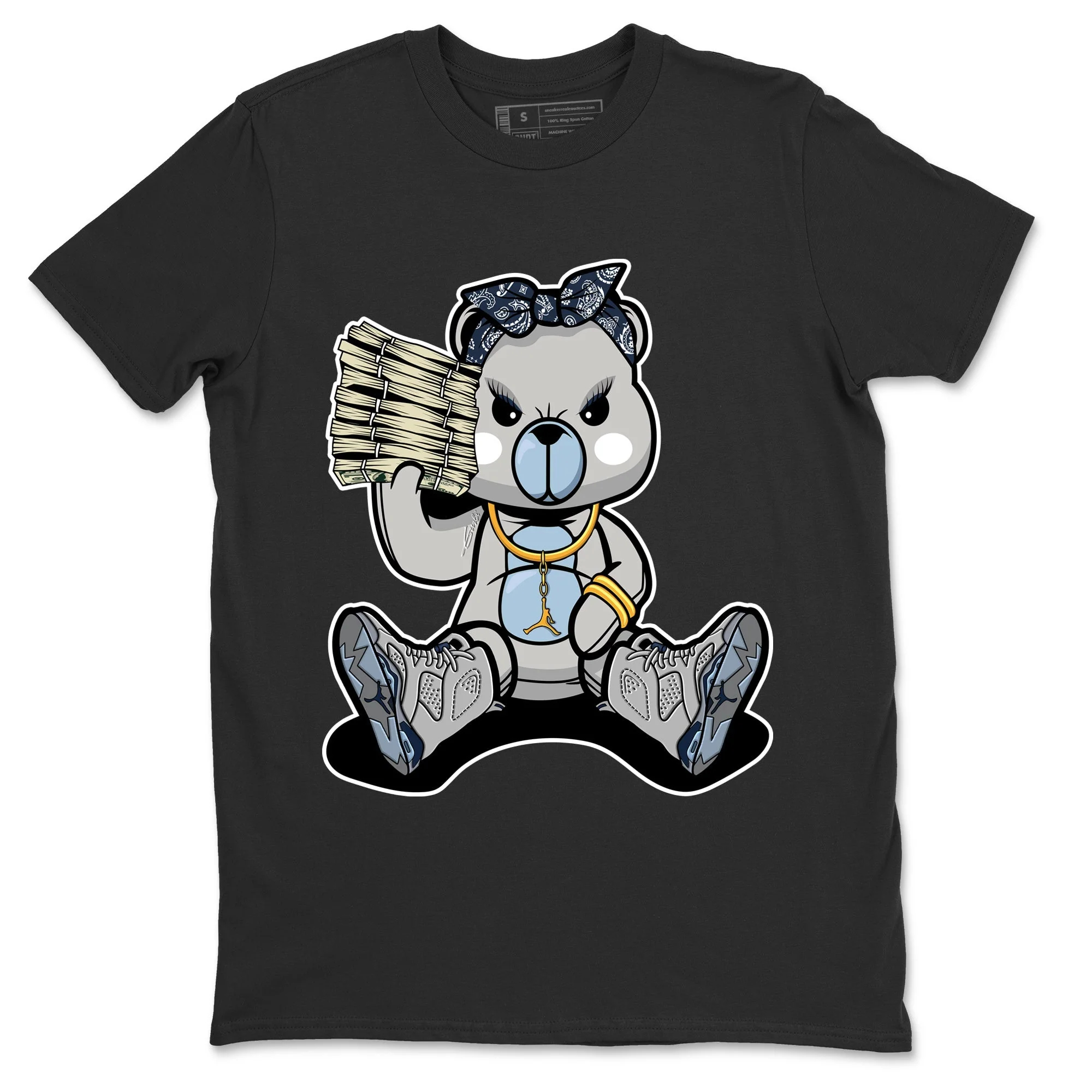 Bad Baby Bear Unisex Tops - Air Jordan 6 Georgetown