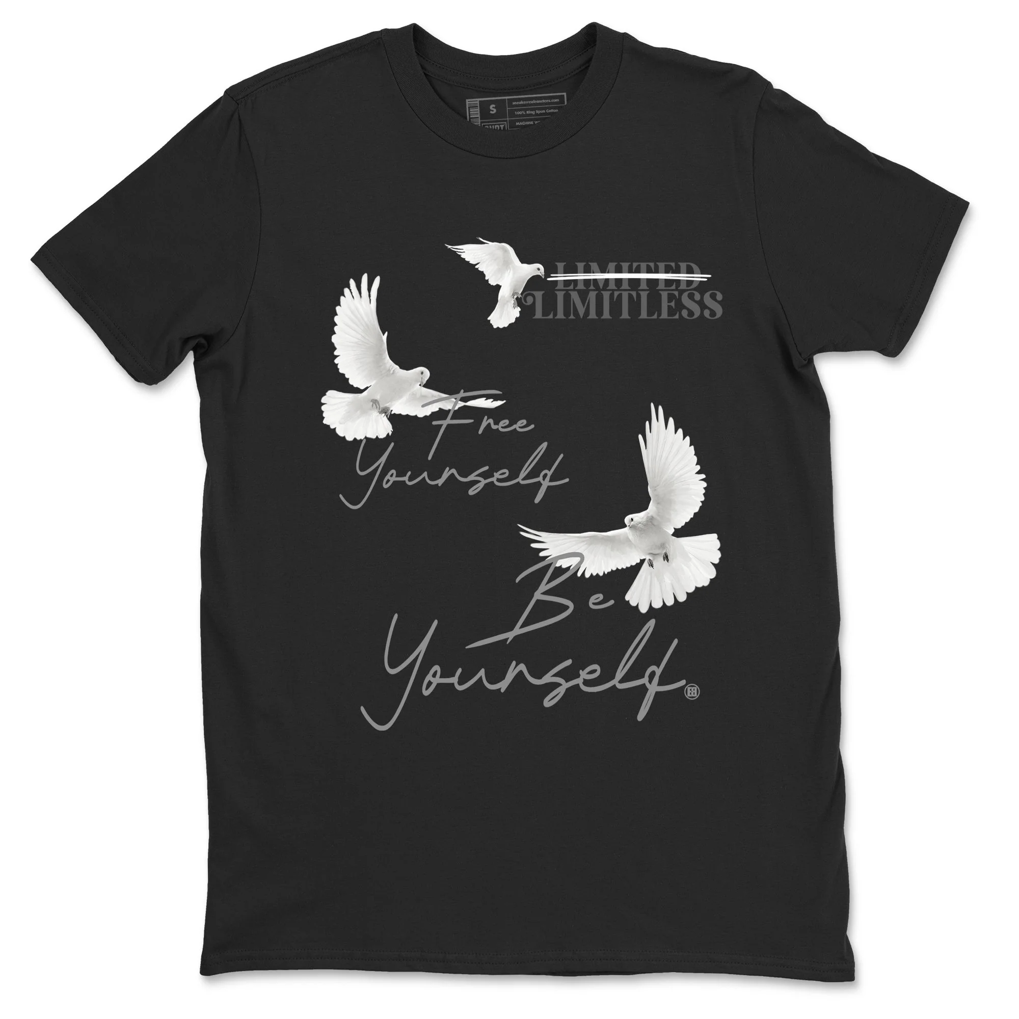 Free Yourself Be Yourself Sneaker Tees - Air Jordan 9 Cool Grey