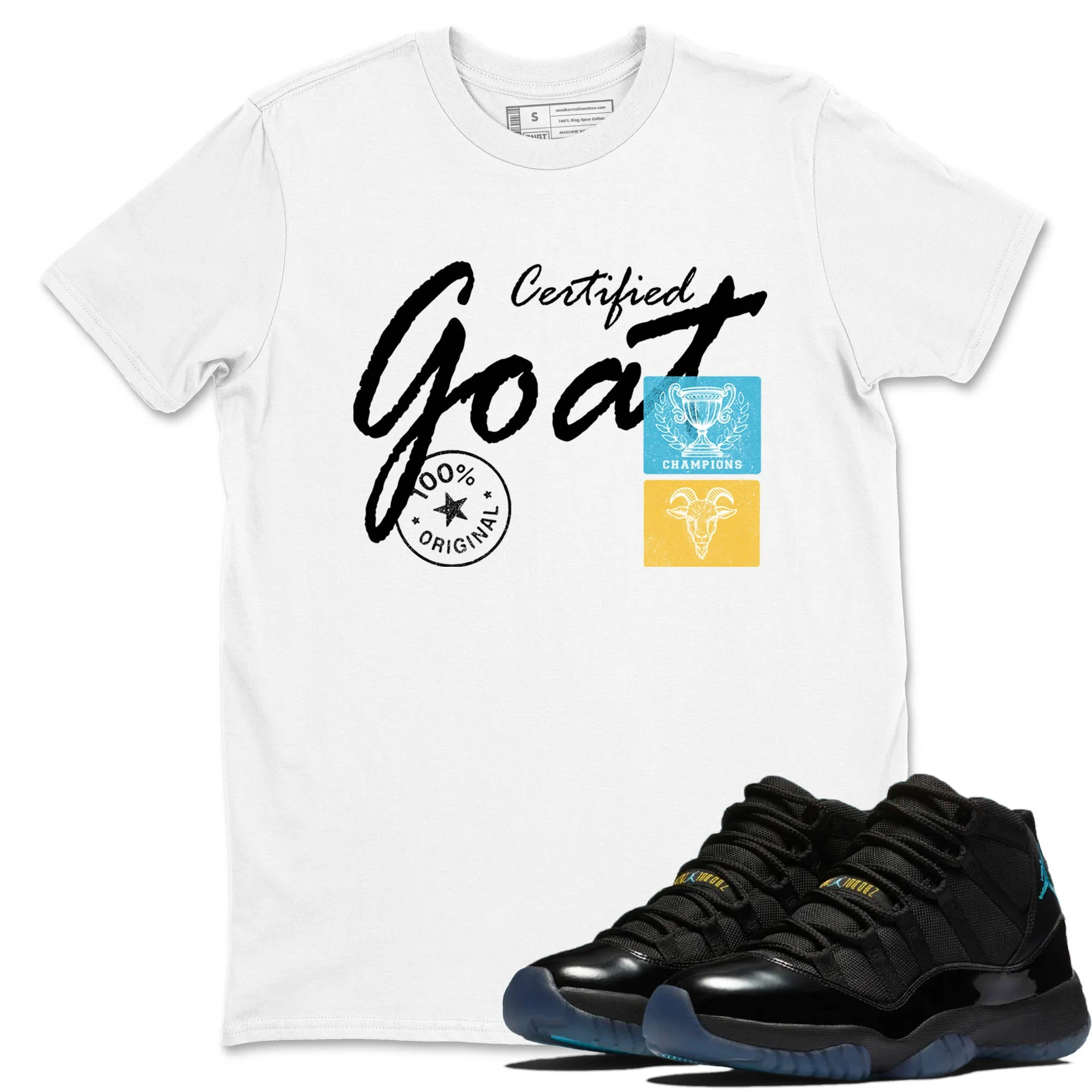 Certified Goat Sneaker Tees - Air Jordan 11 Gamma