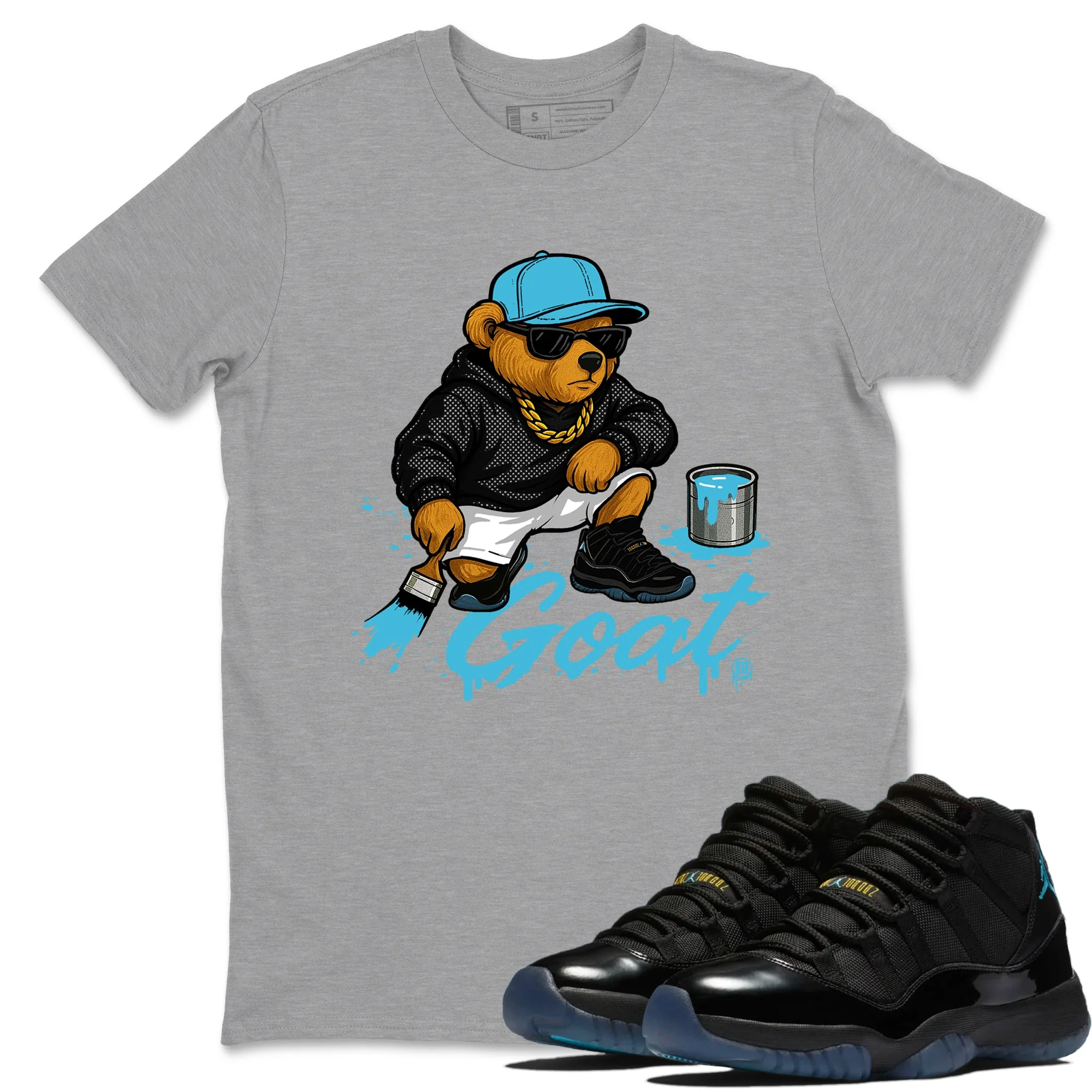 Drip the GOAT Sneaker Tees - Air Jordan 11 Gamma