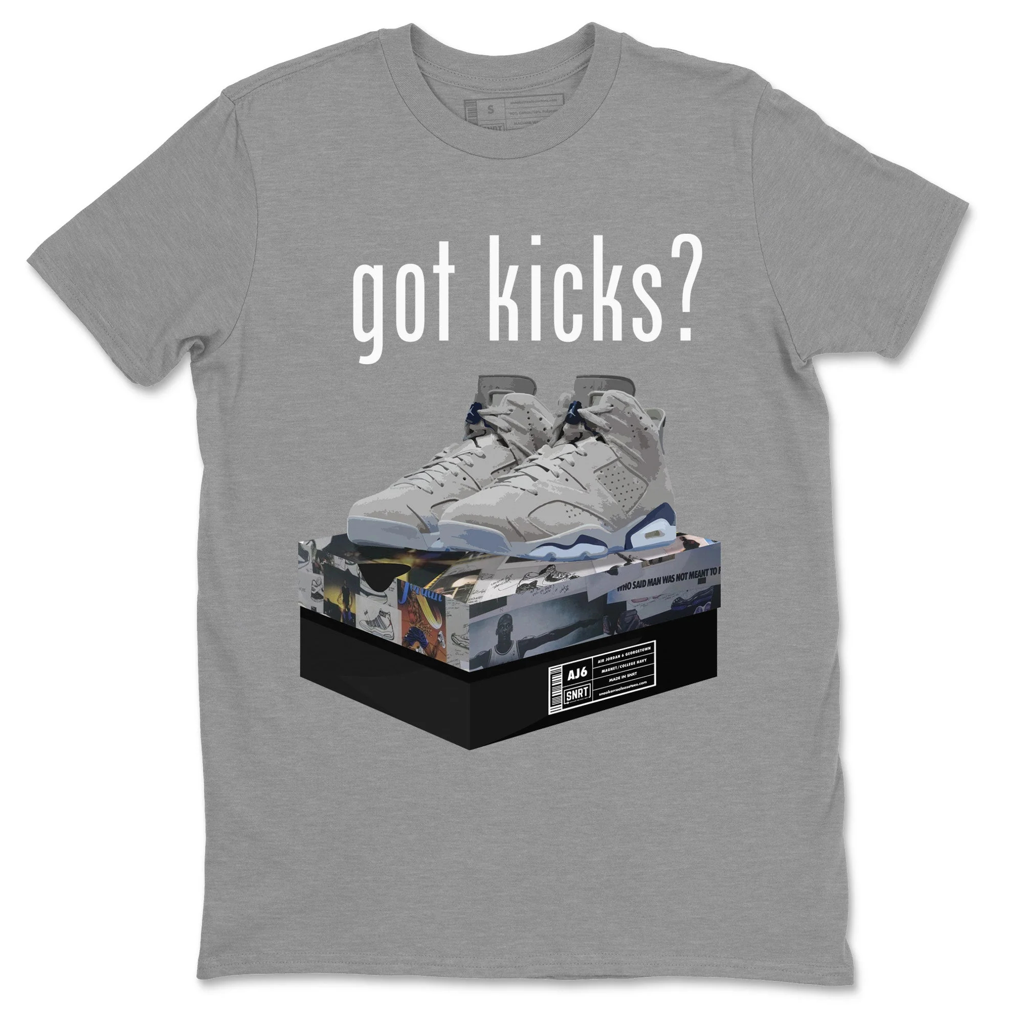 Got Kicks Unisex Tops - Air Jordan 6 Georgetown