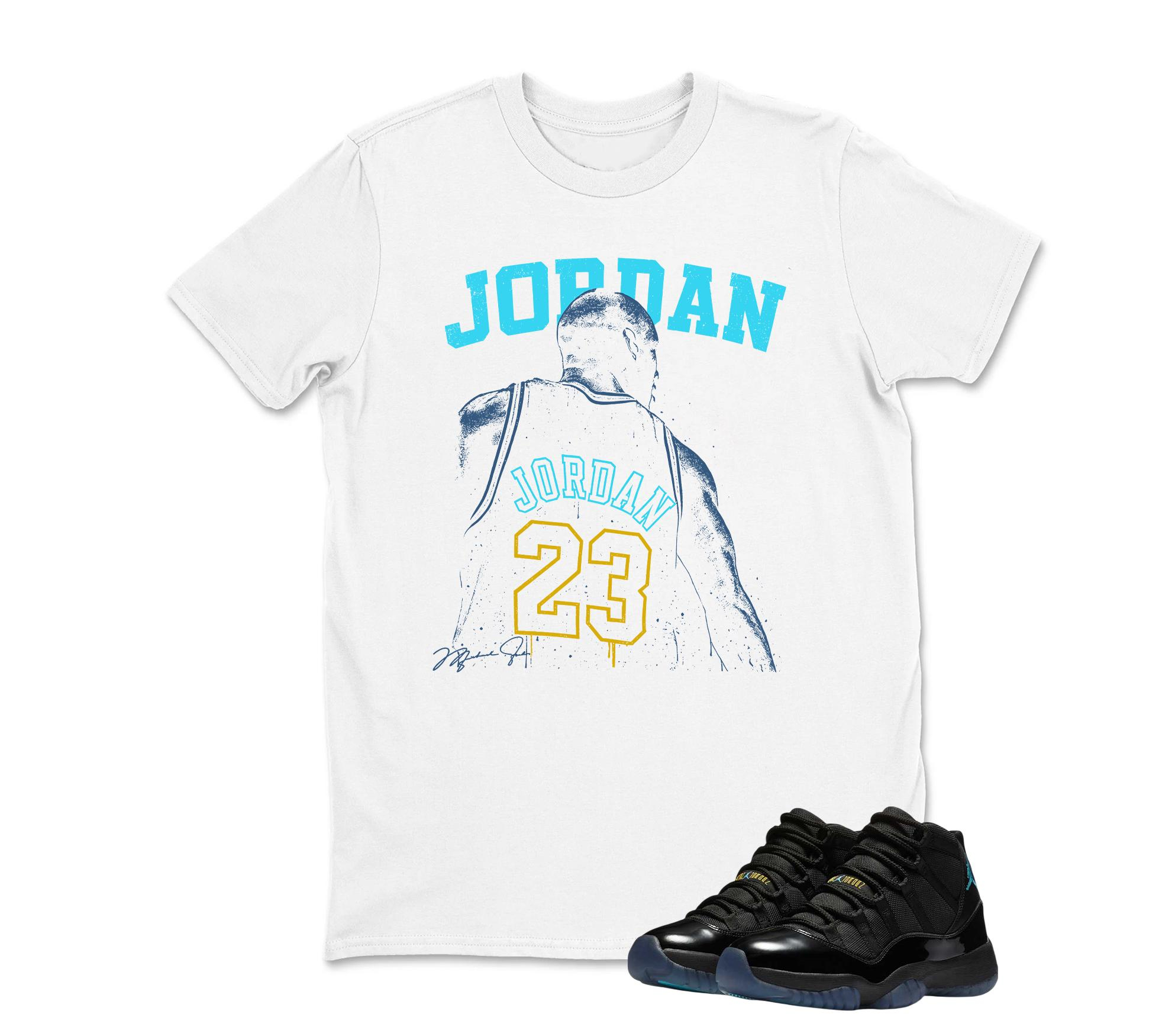 Jordan 11 Gamma Matching Sneaker Tee Shirt Black - Sneaker Shirt , Unisex Shirt Match Sneaker