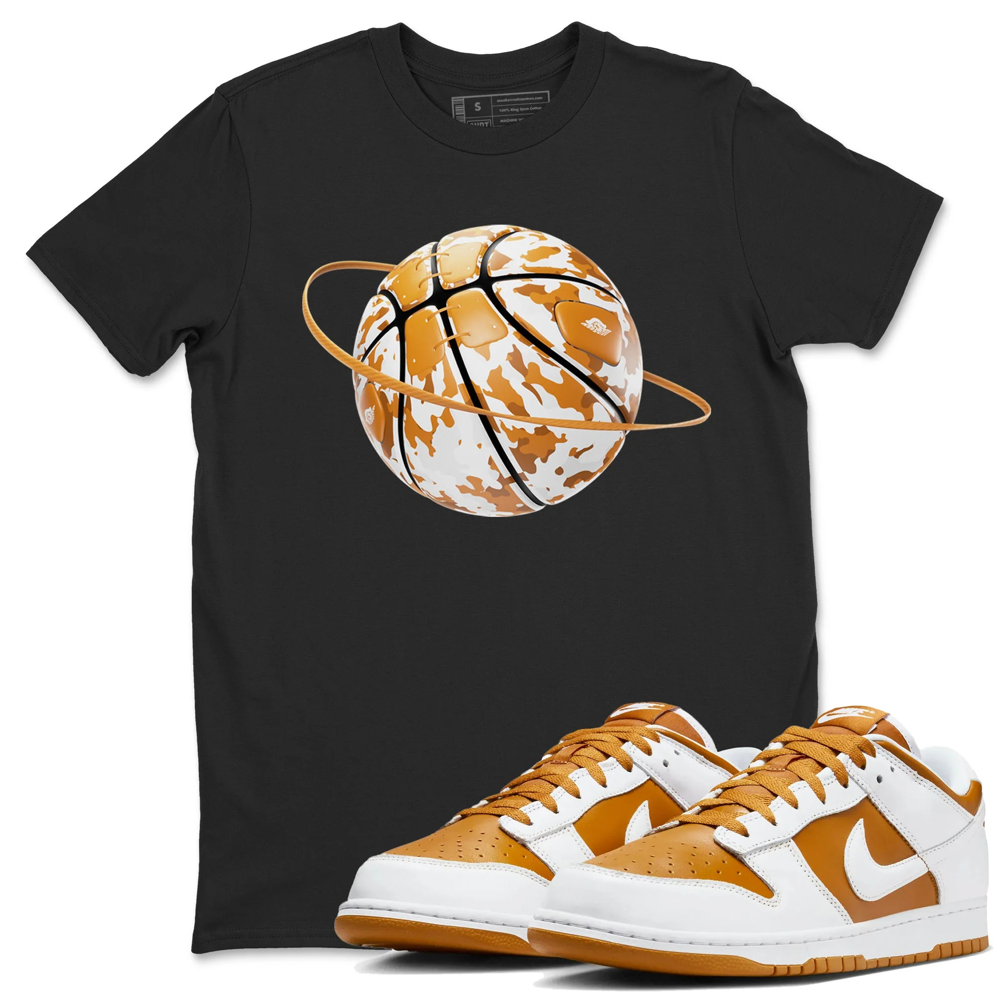 Camo Basketball Planet Sneaker Tees - Dunk Dark Curry