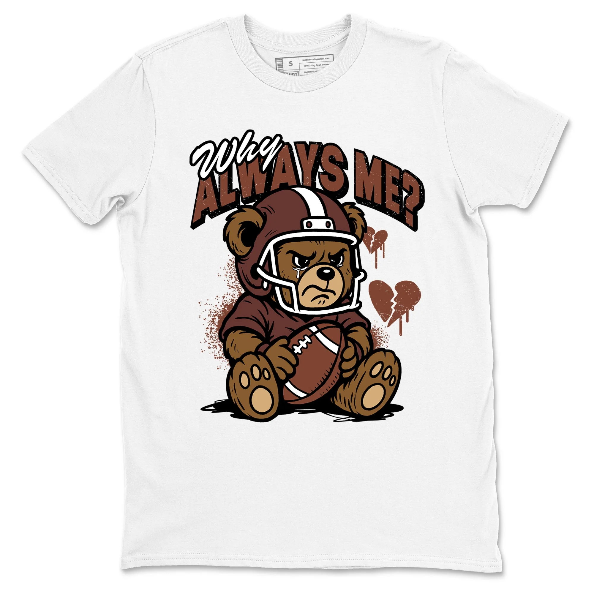 Why Always Me Sneaker Tees - Dunk Low Football