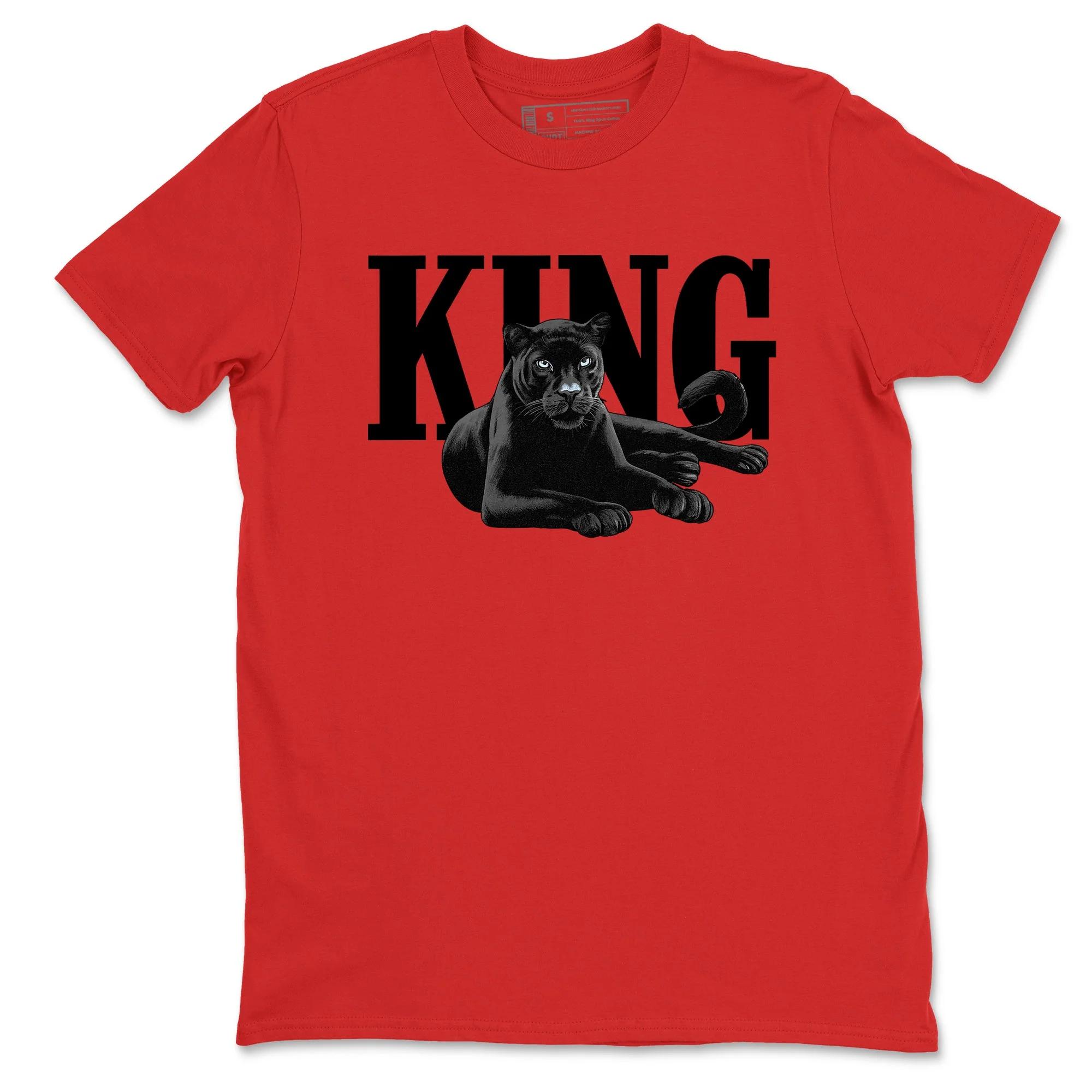 King Black Cat Sneaker Tees - Air Jordan 6 Reverse Infrared