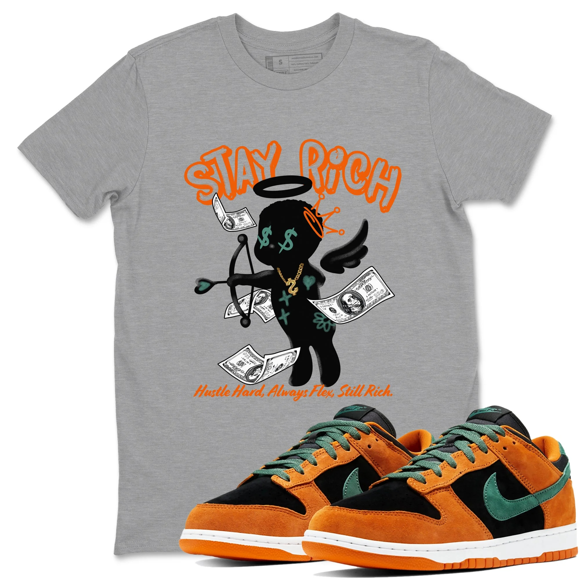 Stay Rich Sneaker Tees - Dunk Ceramic