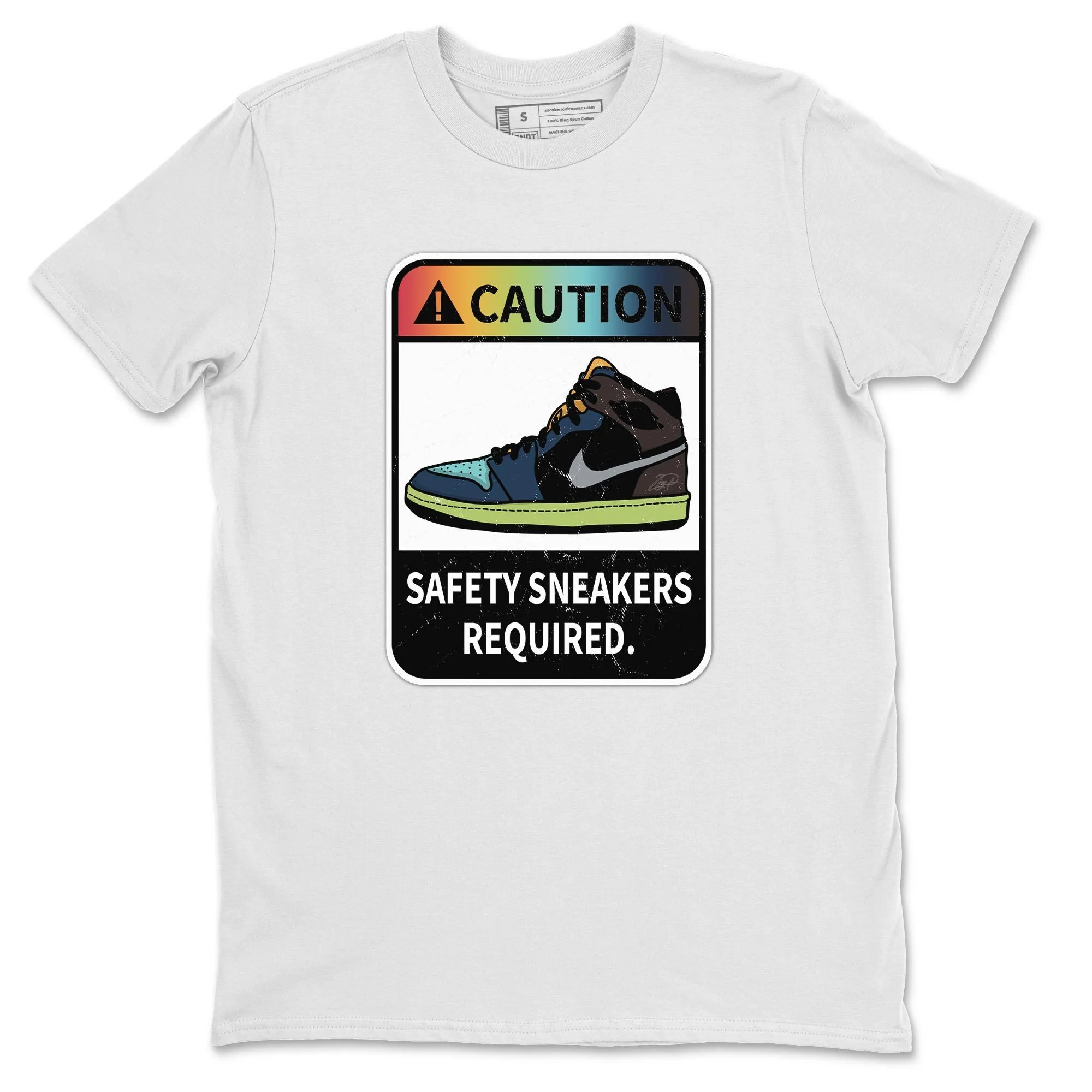 Caution Unisex Tops - Air Jordan 1 Bio Hack