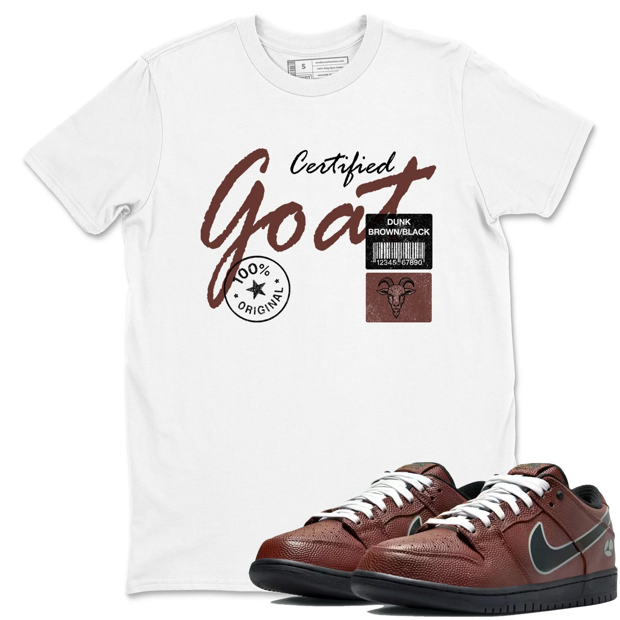Certified Goat Sneaker Tees - Dunk Low Football