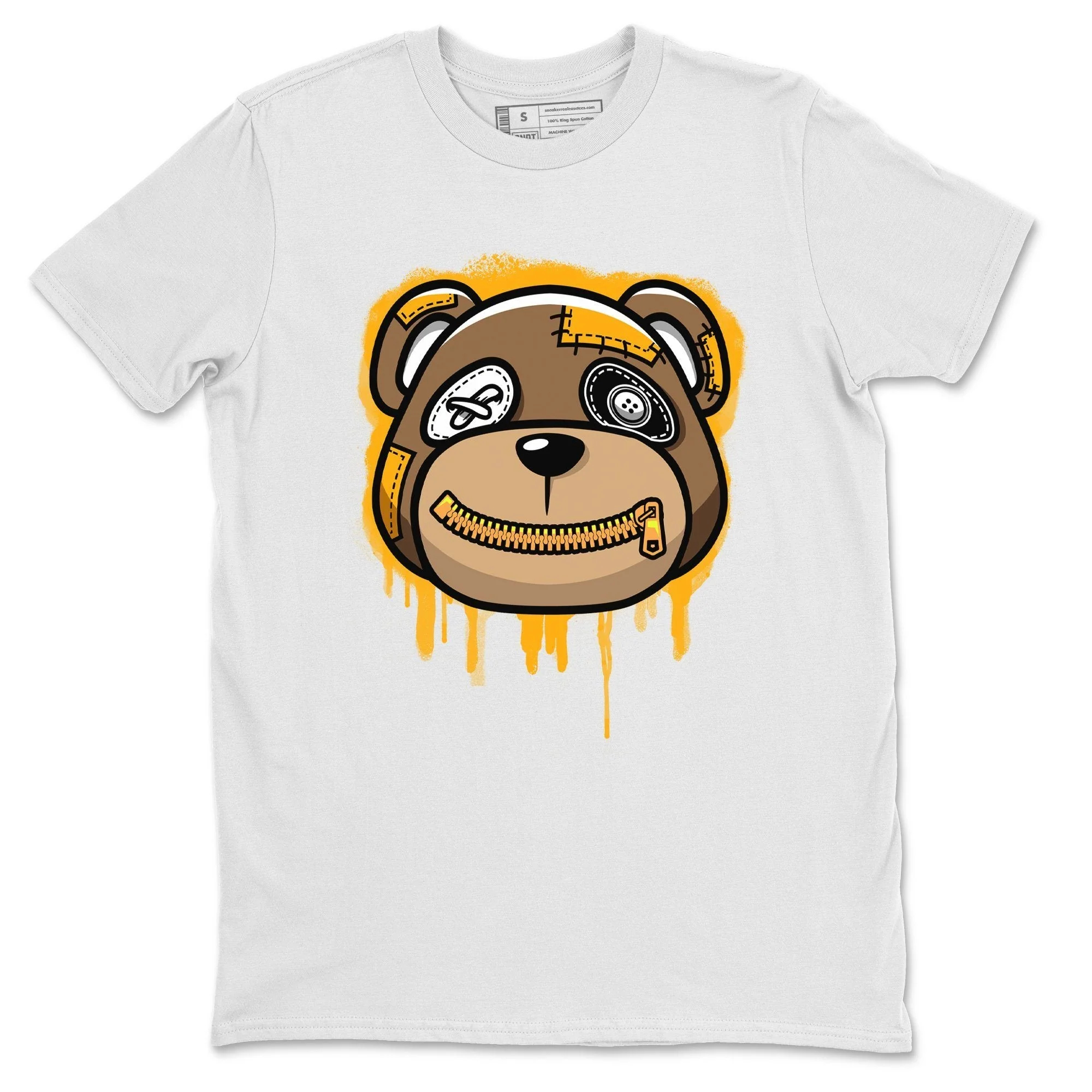 Bear Face Unisex Tops - Dunk Championship Goldenrod